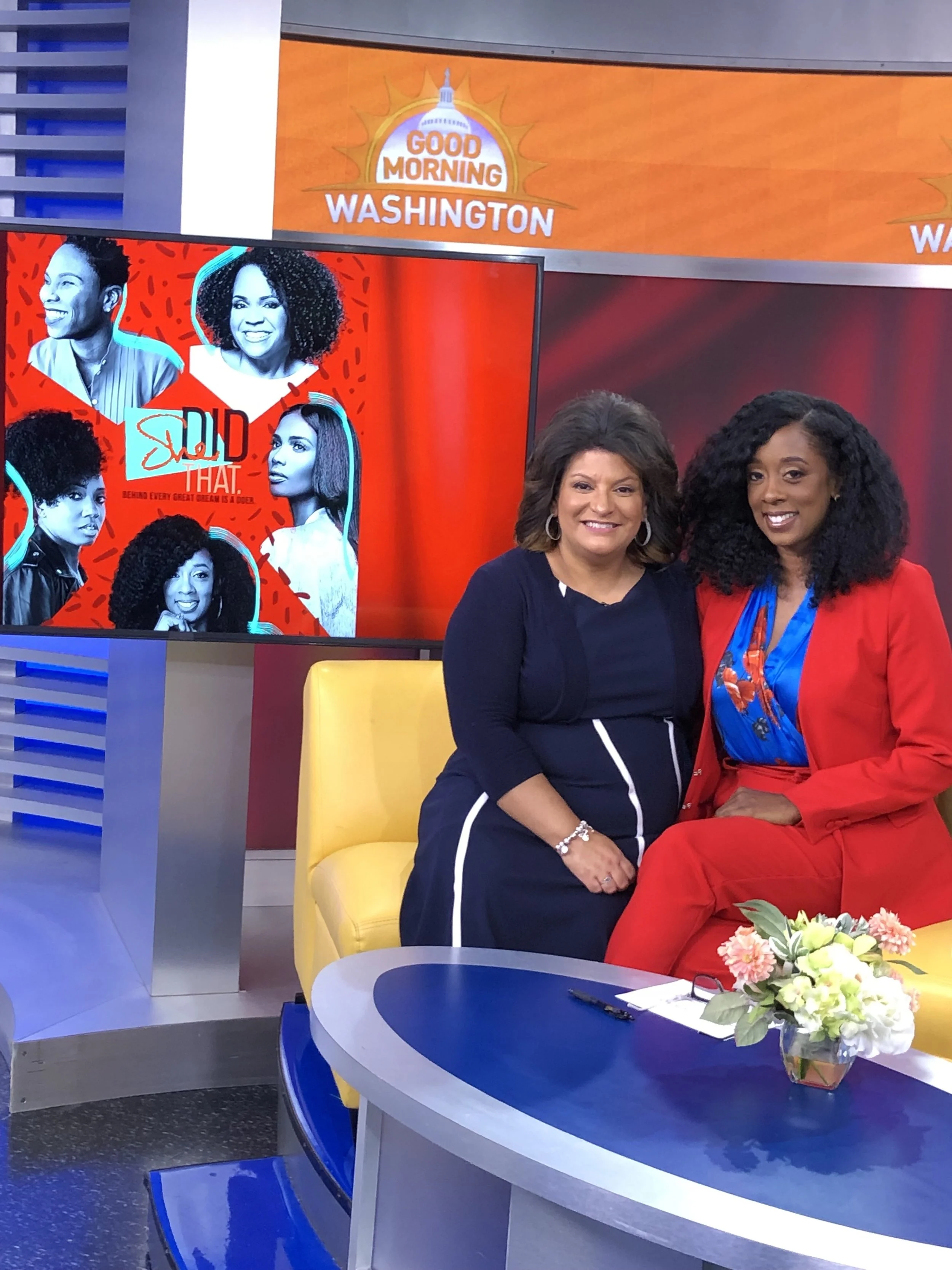  RENAE BLUITT TV SEGMENT ON GOOD MORNING WASHINGTON  