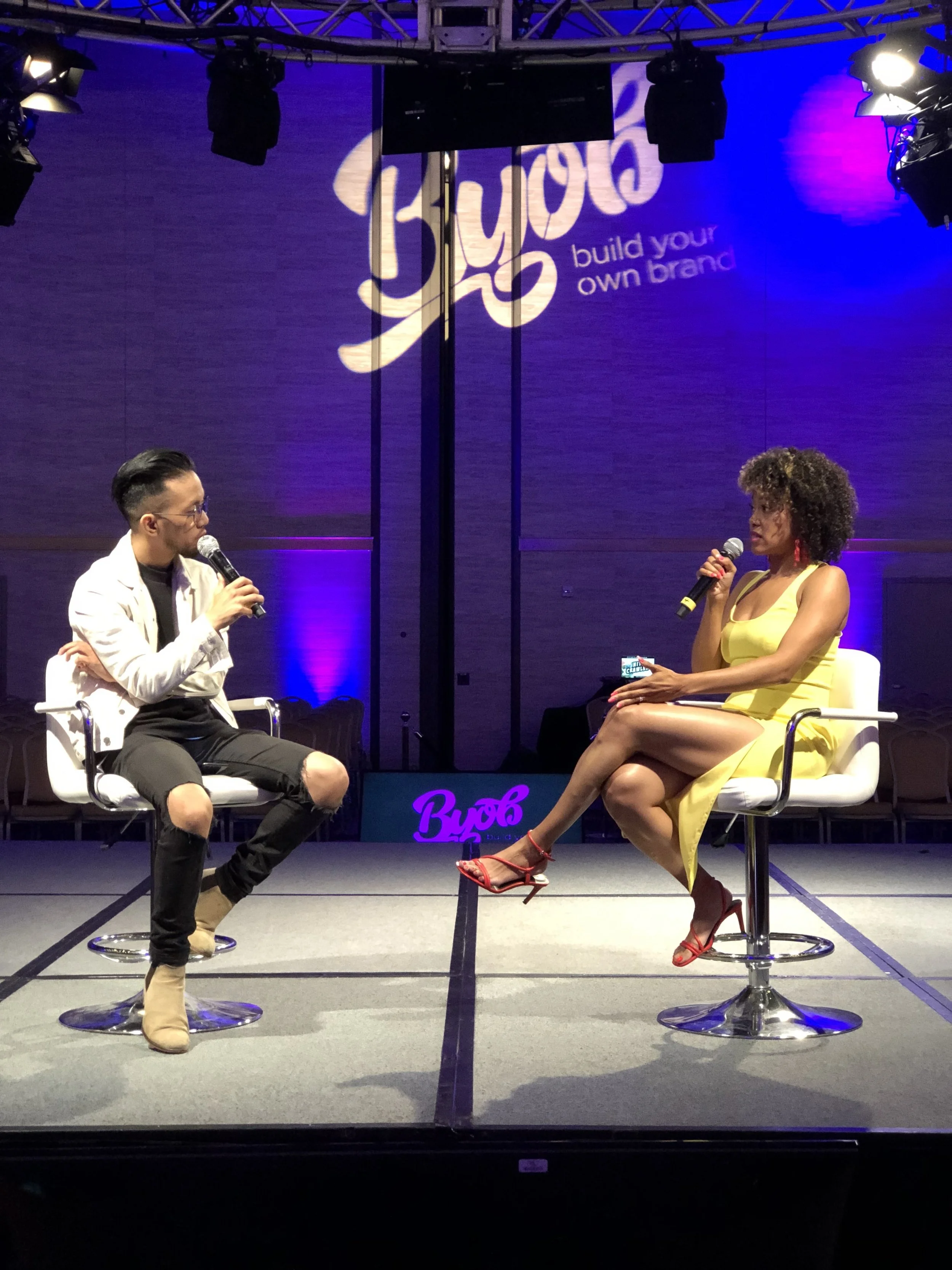  DANIELLE LESLIE INTERVIEW WITH DREW AT BYOB CONFERENCE 