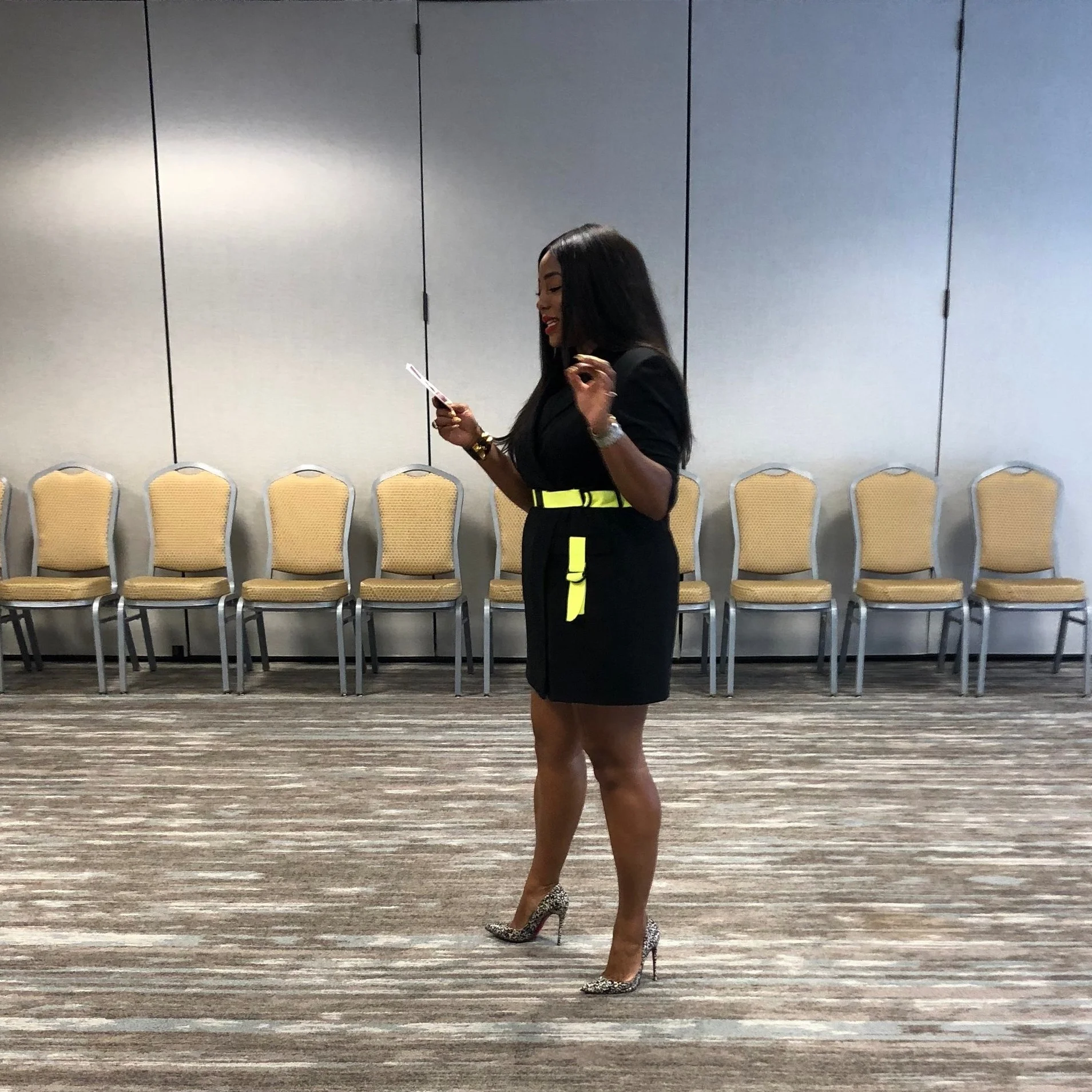  KÉLA WALKER BEHIND-THE-SCENES AT BYOB CONFERENCE 