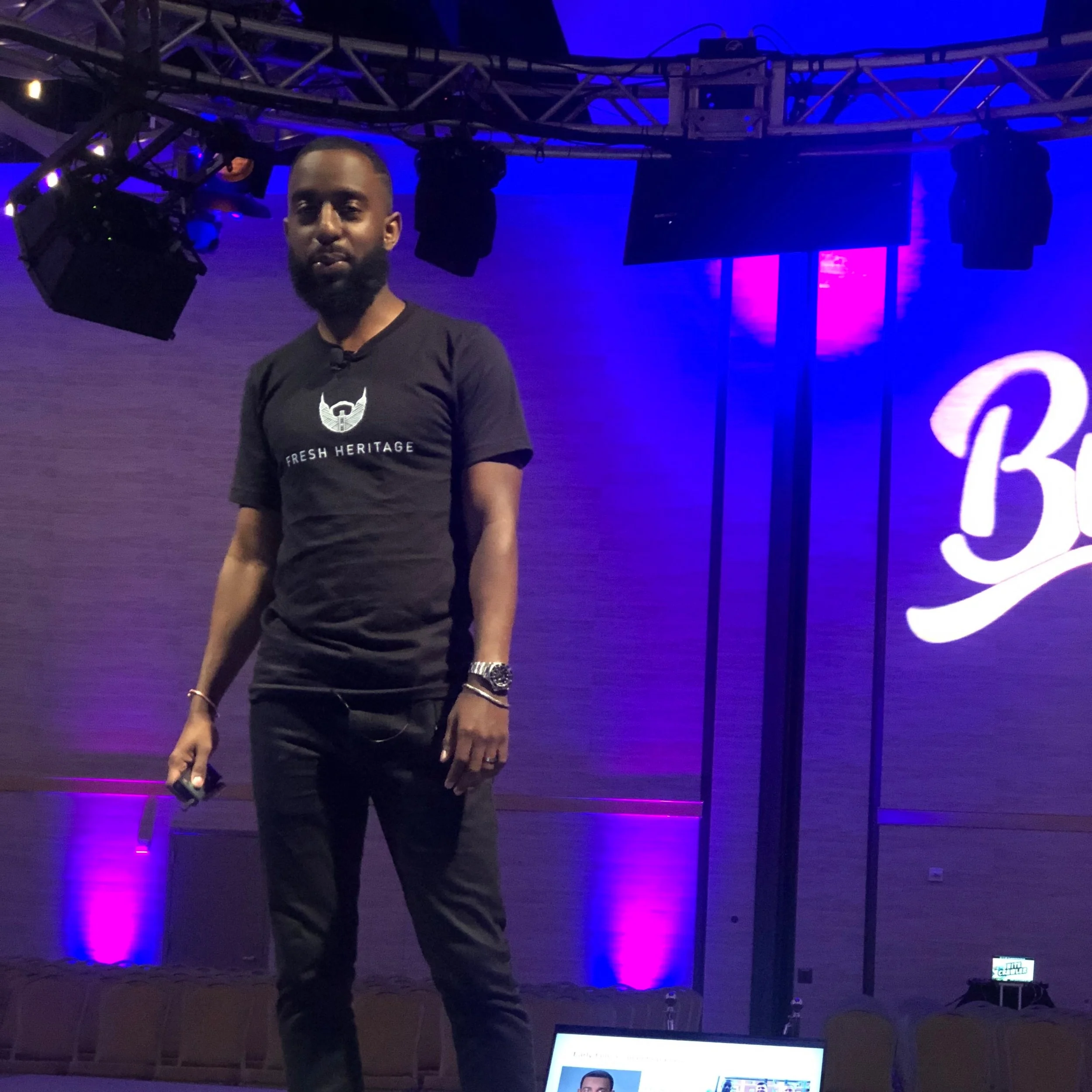  GAMAL CODNER SPEAKING AT BYOB CONFERENCE 