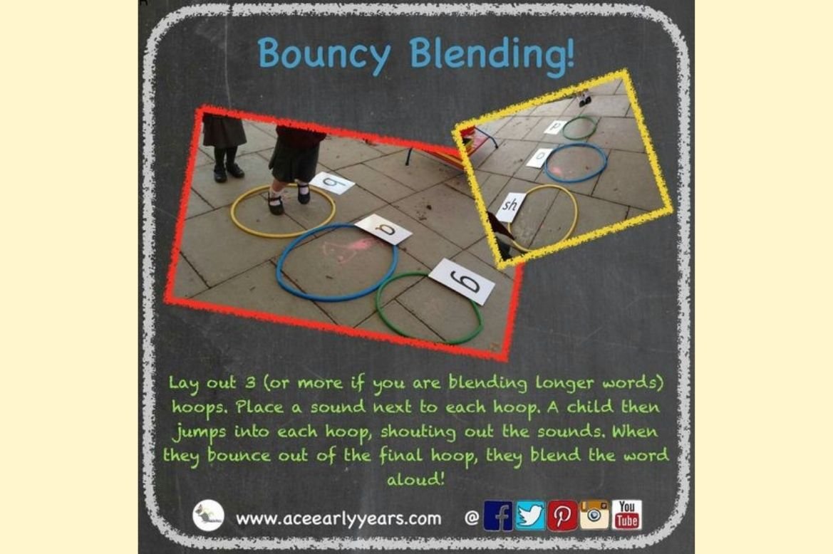 bouncy blending learning words