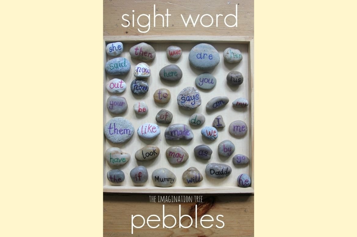 sight word pebbles