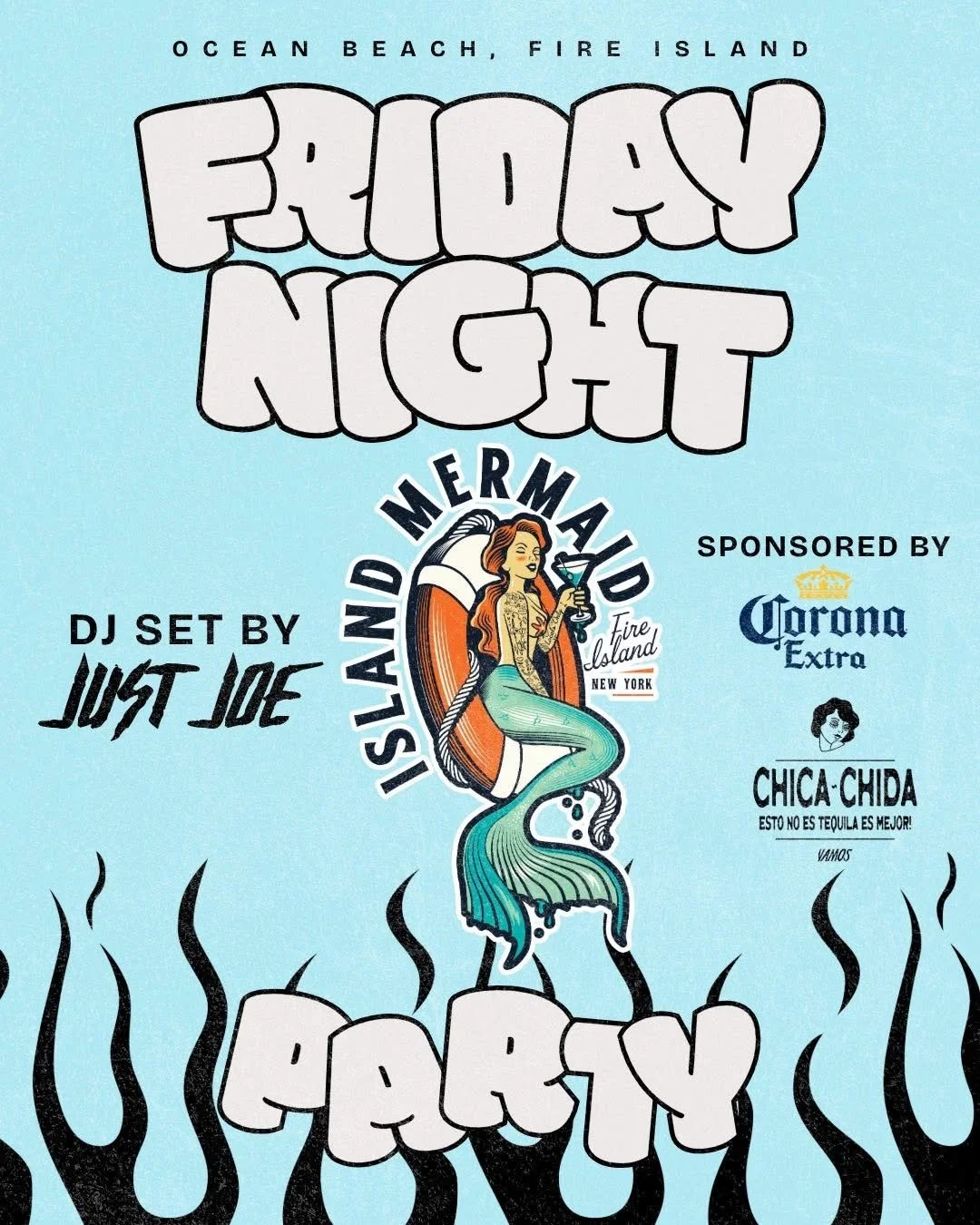 Friday Night Party at the ISLAND MERMAID