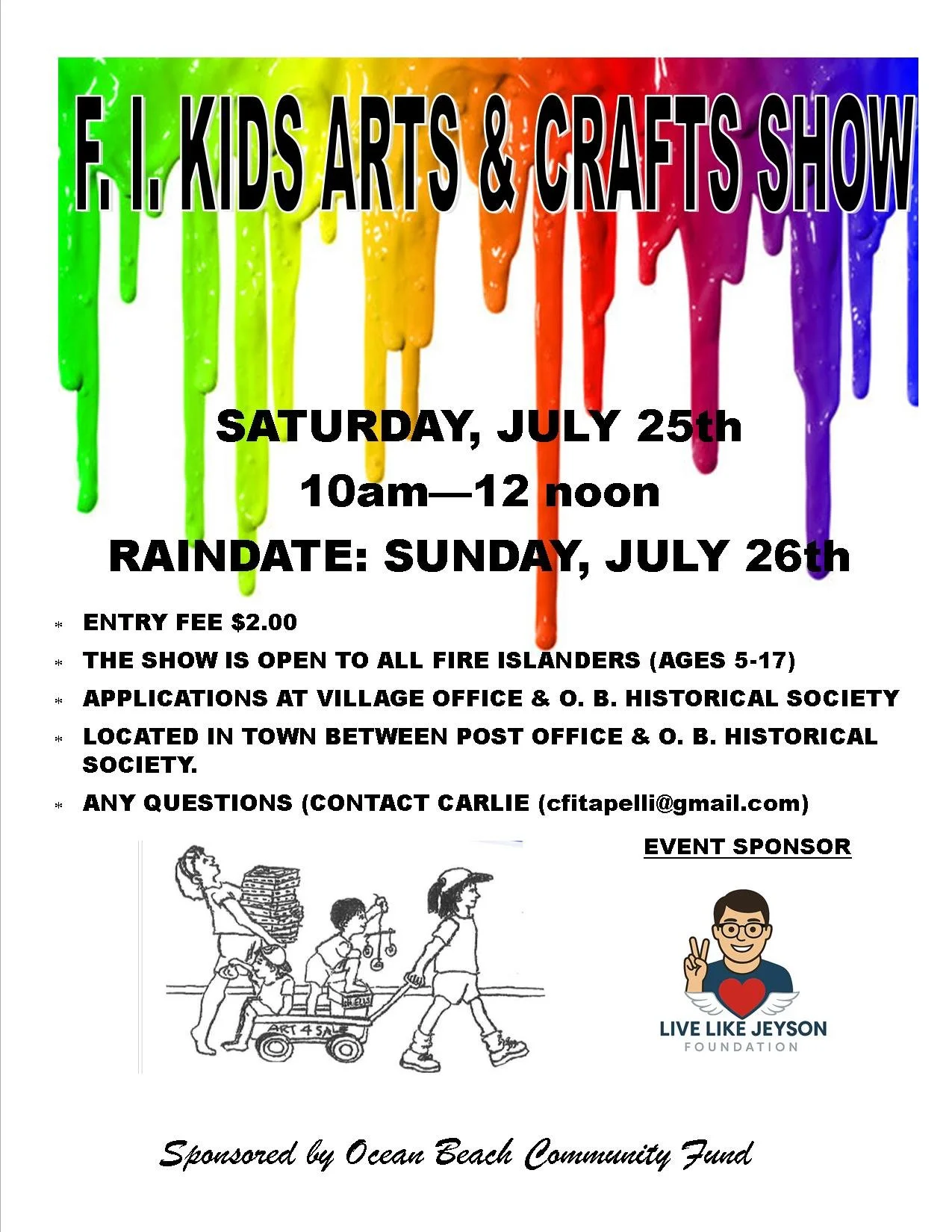 KIDS ART SHOW - 7/25/2026