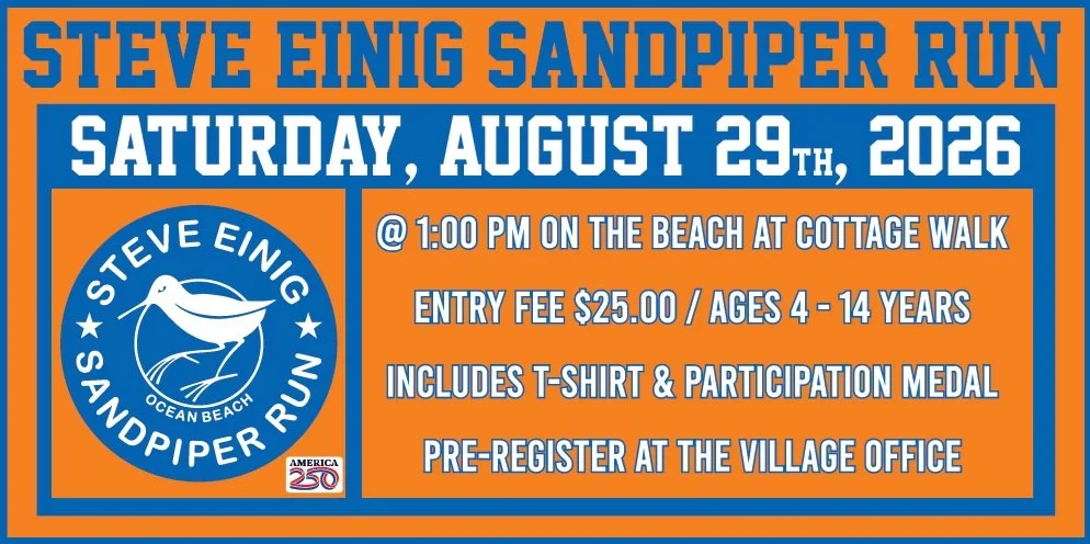 STEVE EINIG SANDPIPER RACE - Saturday, August 29, 2026 
