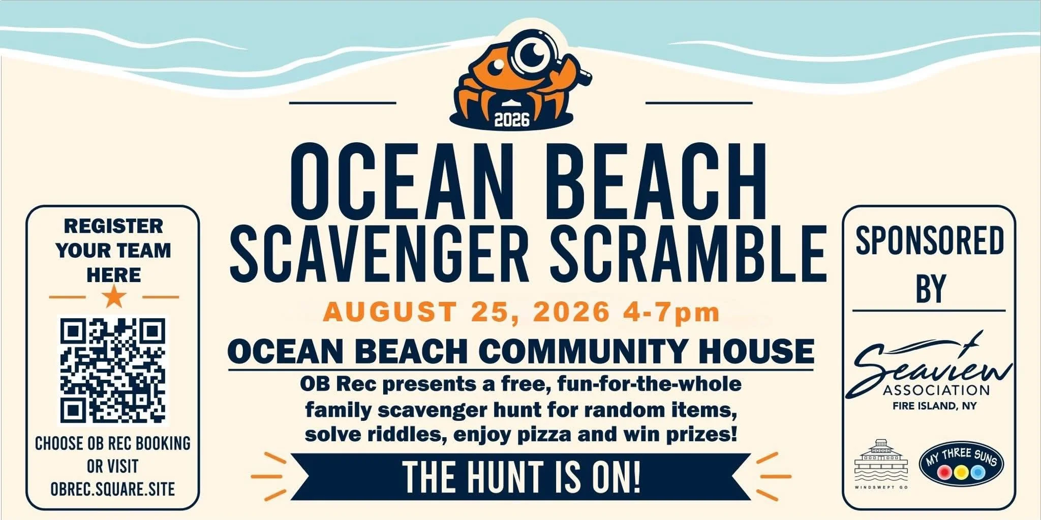 Ocean Beach Recreation Program -Scavenger Hunt