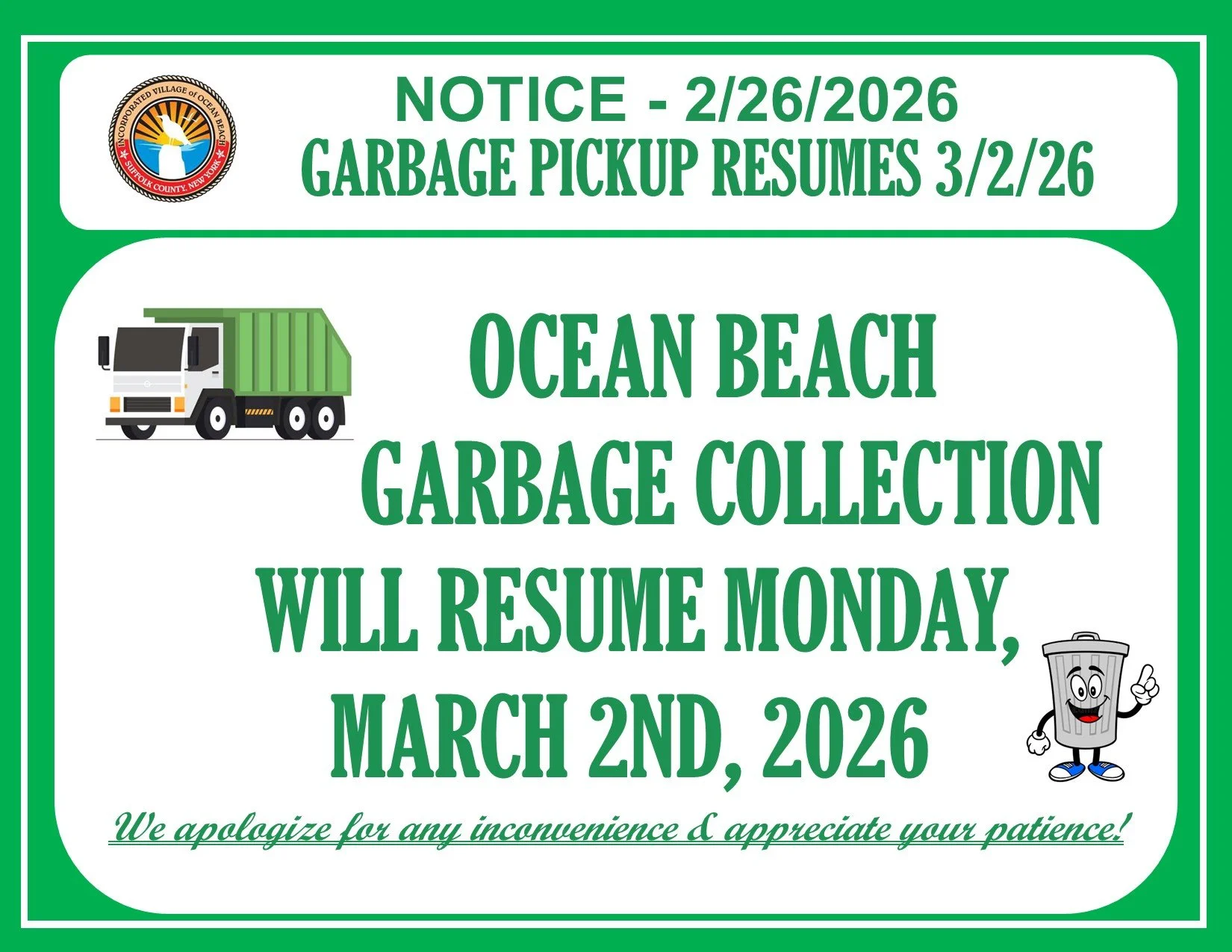 NOTICE - Garbage 2-26-2026.jpg