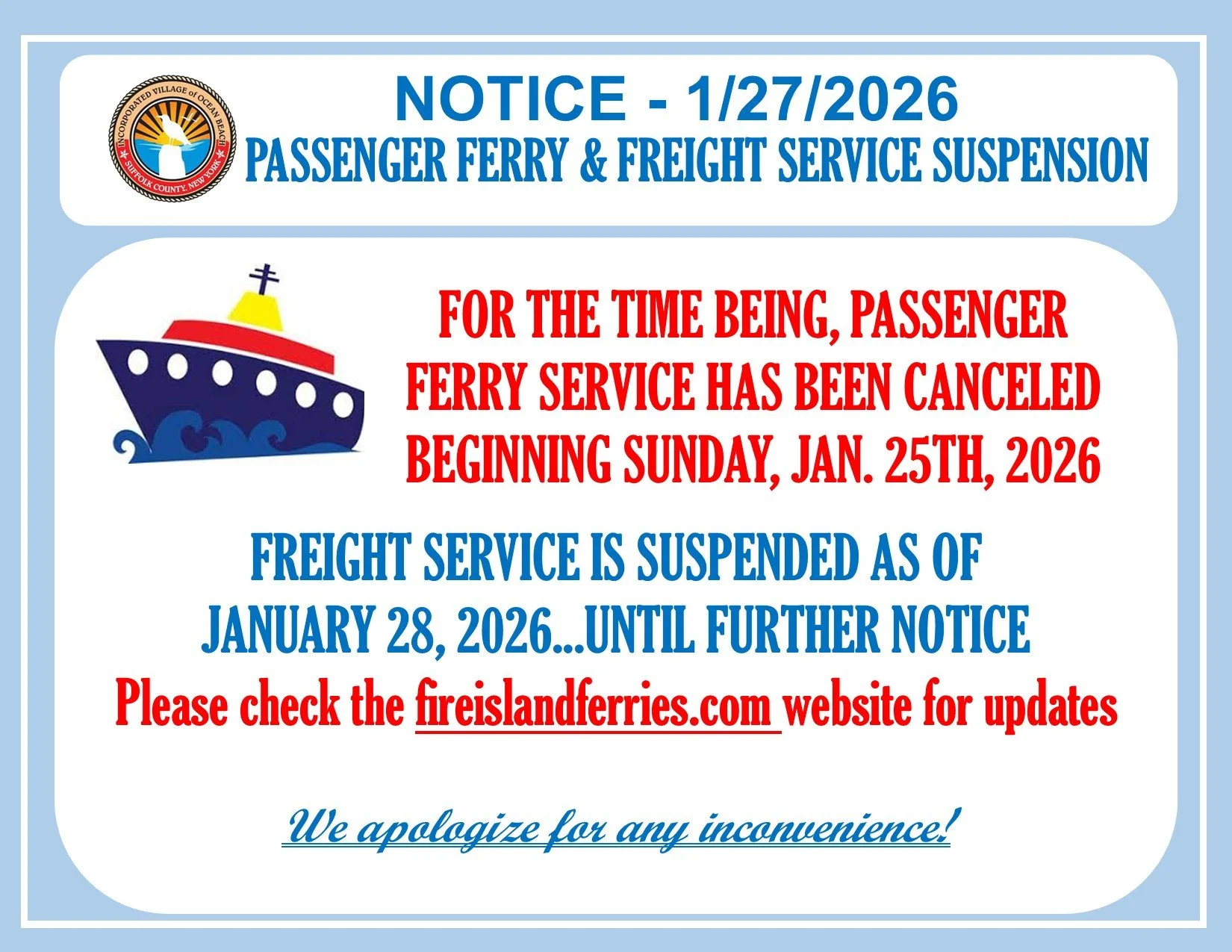 NOTICE - Ferry Service Suspension 1-27-2026.jpg