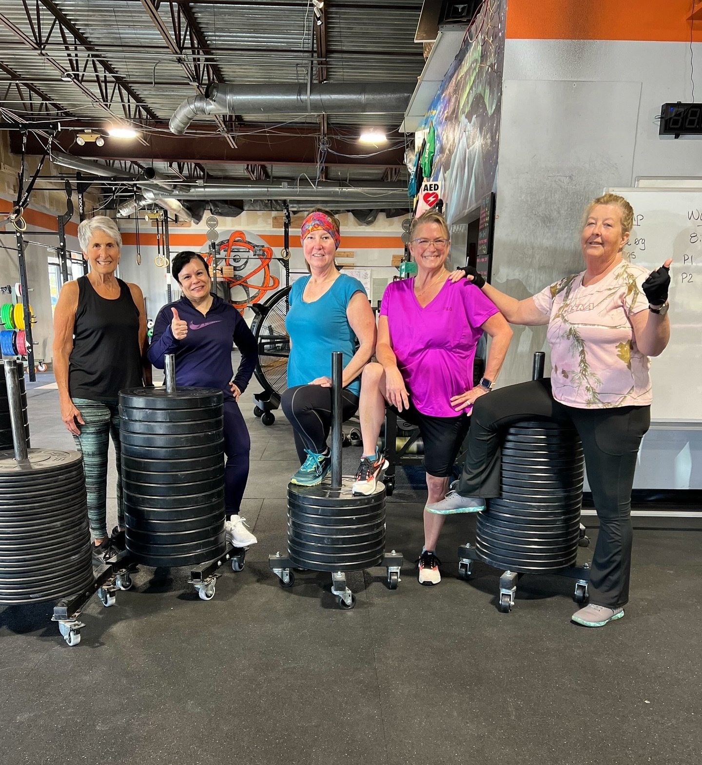 Our &ldquo;Legends&rdquo; 55+ crew is growing! Throw us a message to ask more about it. They meet MWF at 10:45am. They are making muscle, strength and functional movement GAINS! Let&rsquo;s go!