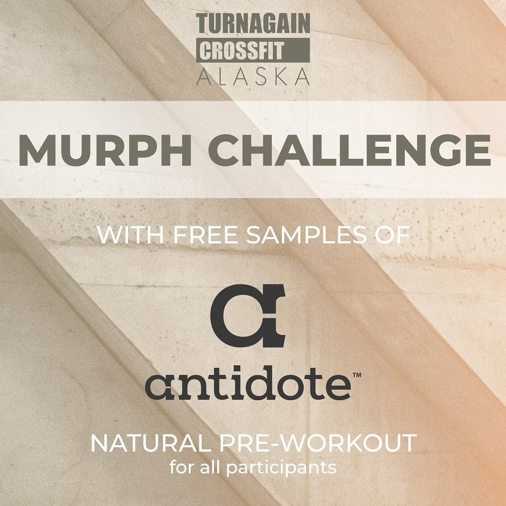 @this.is.antidote will be on site this coming Monday morning for MURPH. Come a bit early to warm-up, and try some NEW (clean) pre-workout. 

&ldquo;Founded by Olympic and elite athletes, Antidote is the most complete clean pre-workout on the planet. 