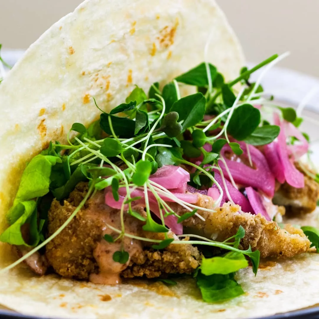 Amanda's Crispy Chicken Tacos
