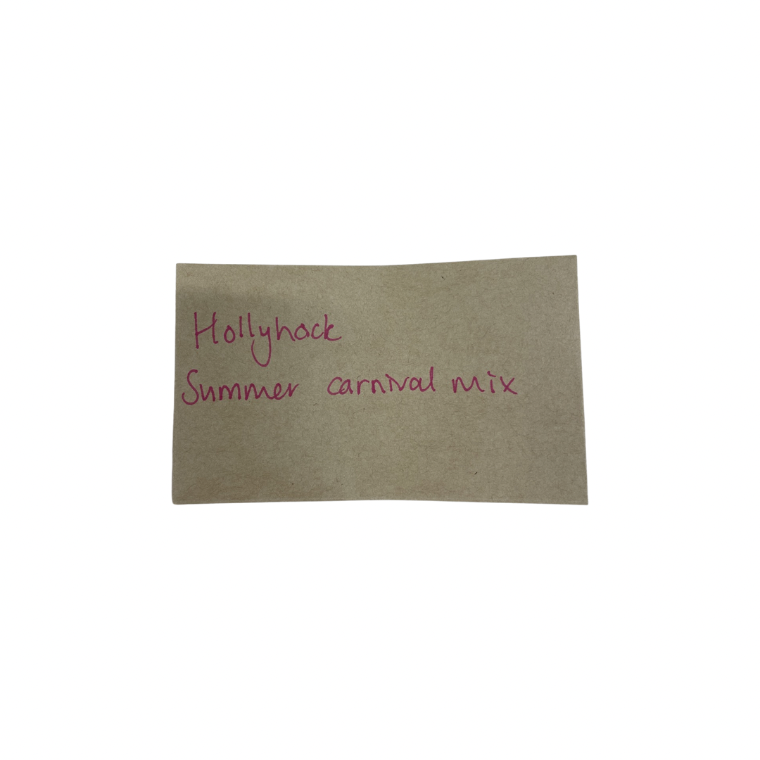 Hollyhock Carnical Mix - Seed from my collection