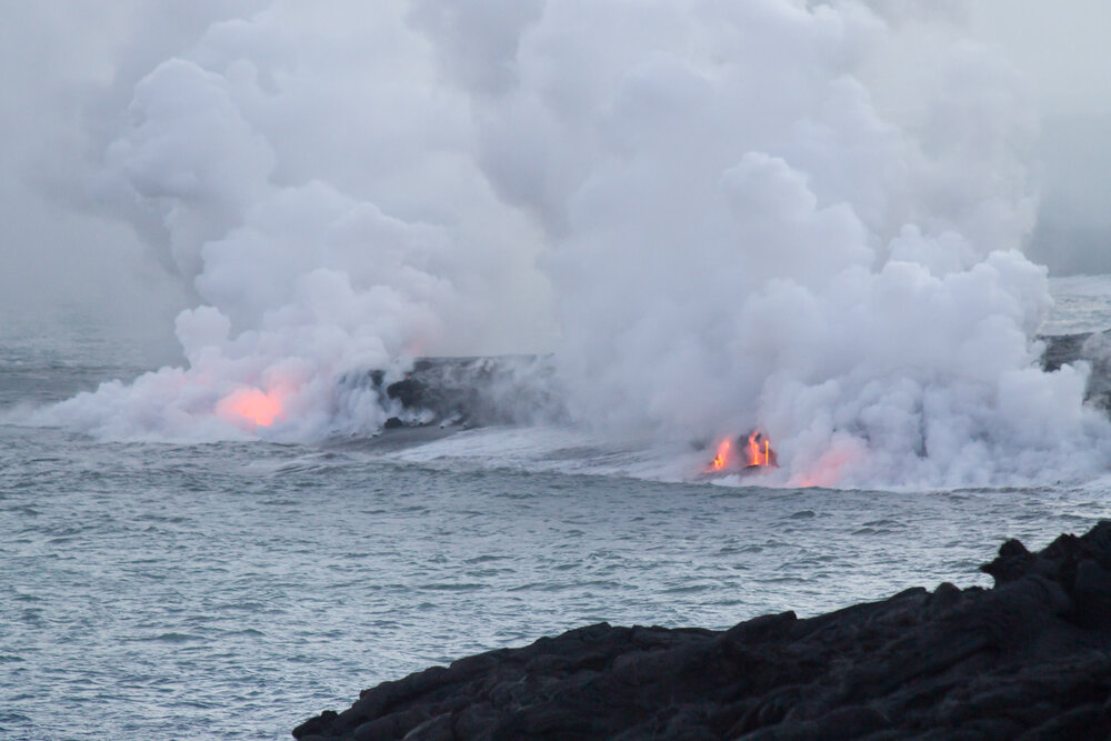 Kilauea Volcano, Big Island, Hawaii