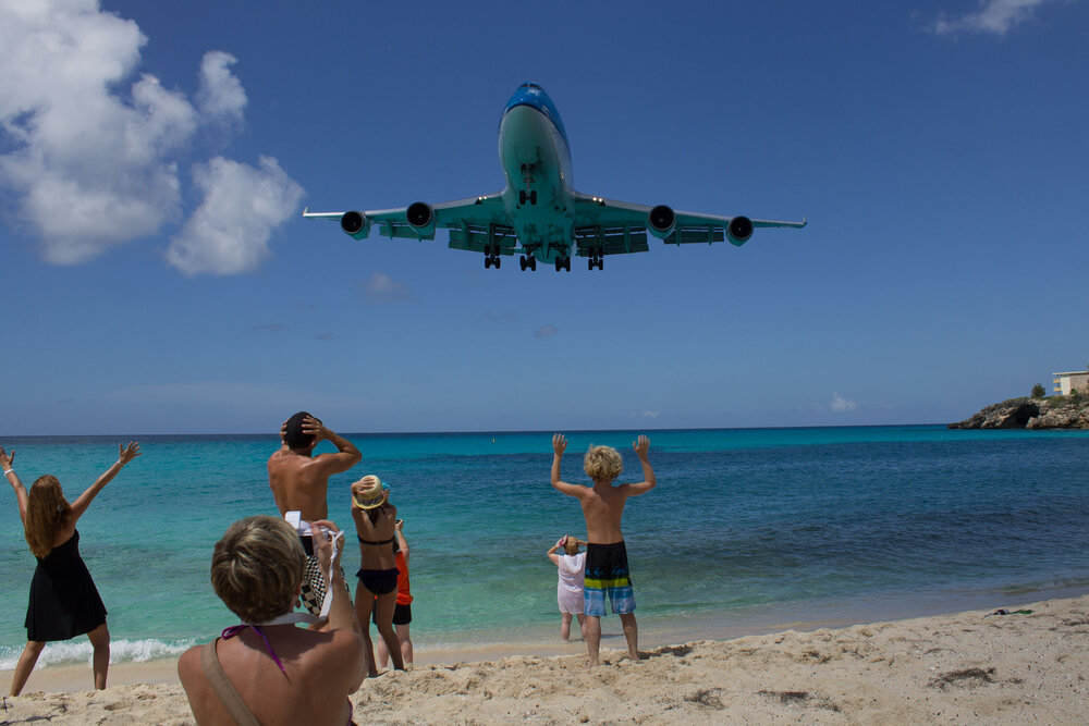 Maho beach, St. Maarten