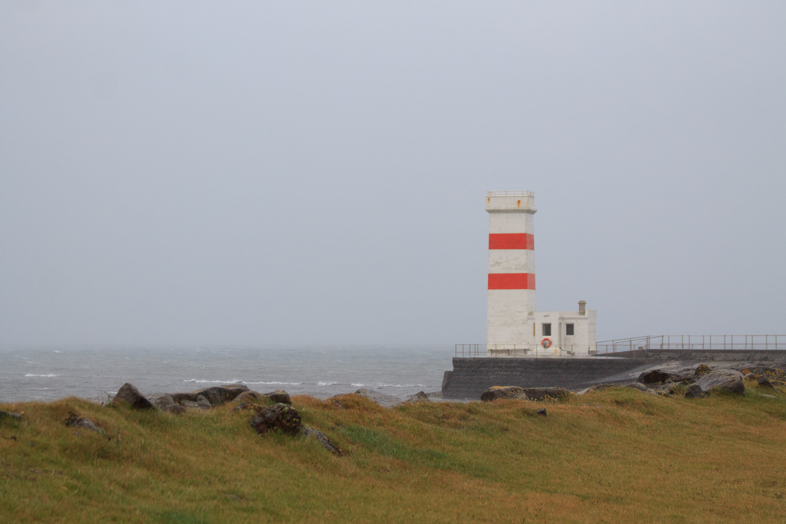 Garðskagi Lighthouse, Reykjanes Peninsula, Iceland