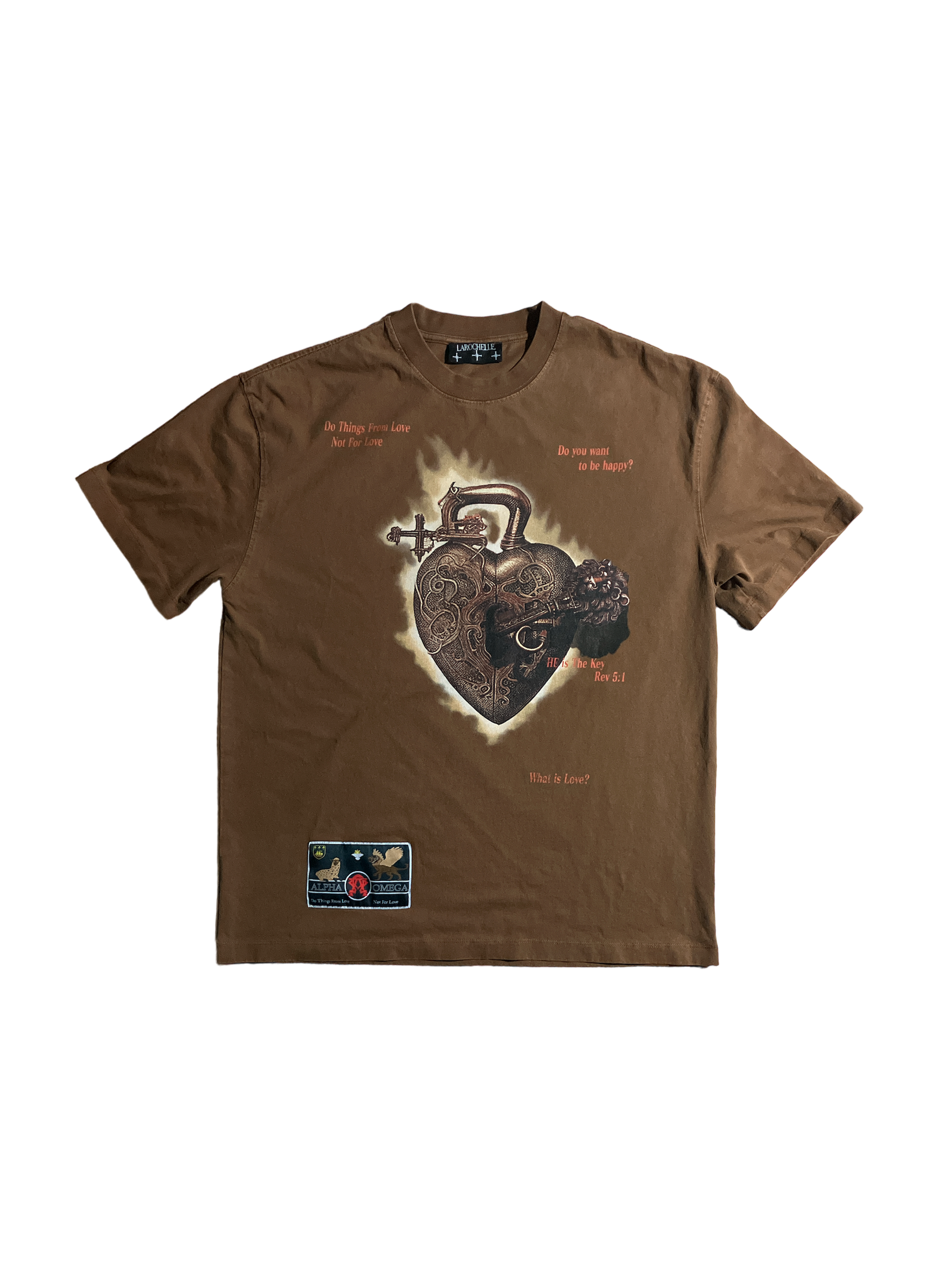 KEY TO HAPPINESS (Beatitudes) Oversized T-shirt