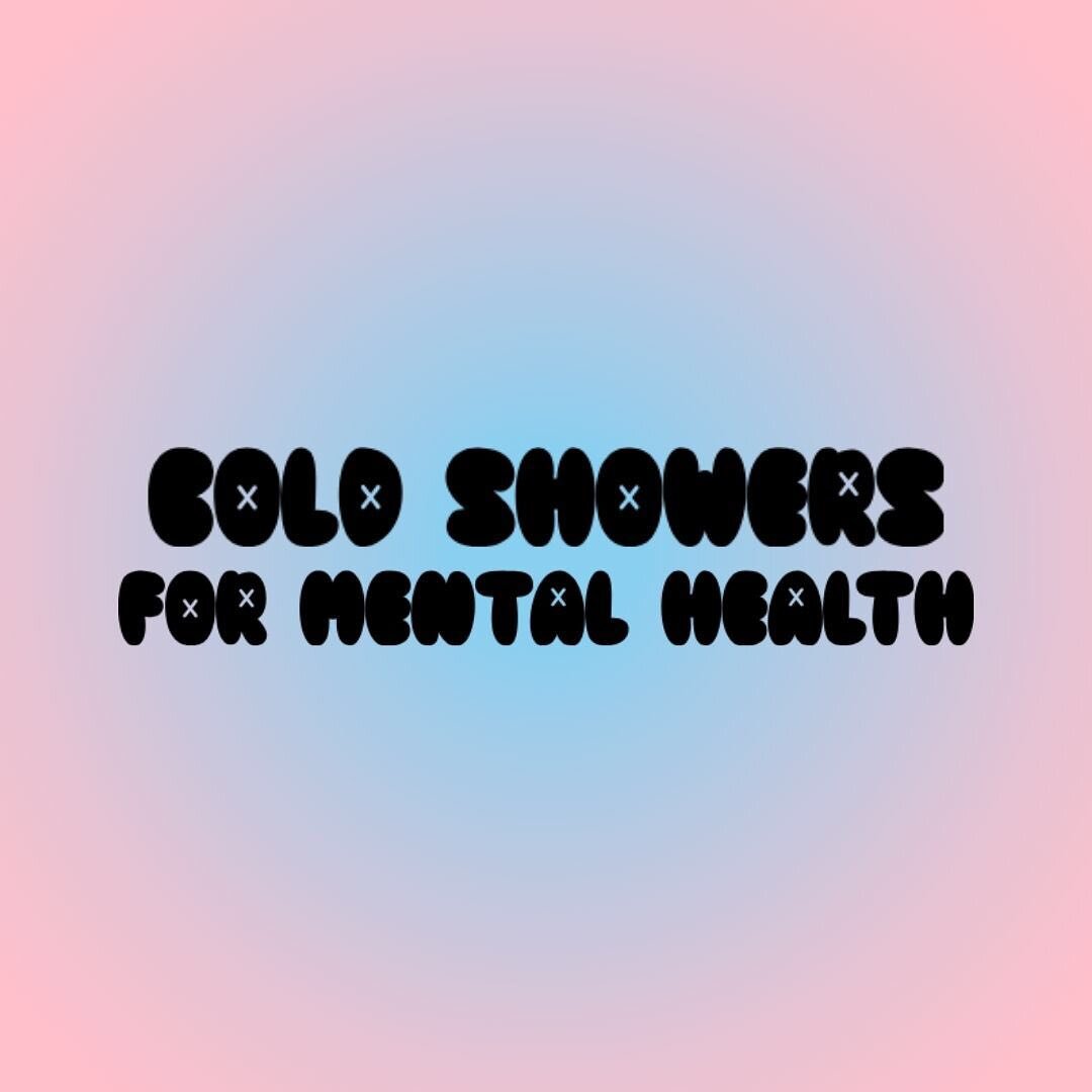 While there's not enough research yet to state the true impacts of cold showers on our mental health, it seems to be a ✨powerful✨ tool that has helped many with energy, focus, and mood! 

With the rise of wellness culture, the accessibility of the te