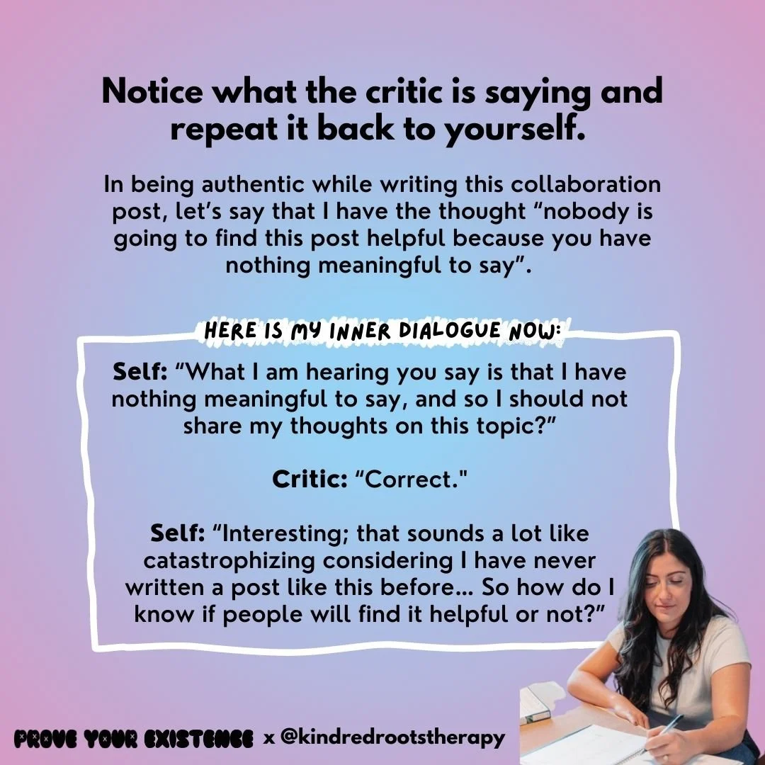No Inner Critic A Therapist's Advice for Defeating Your Inner Self-Critic — Prove Your ...