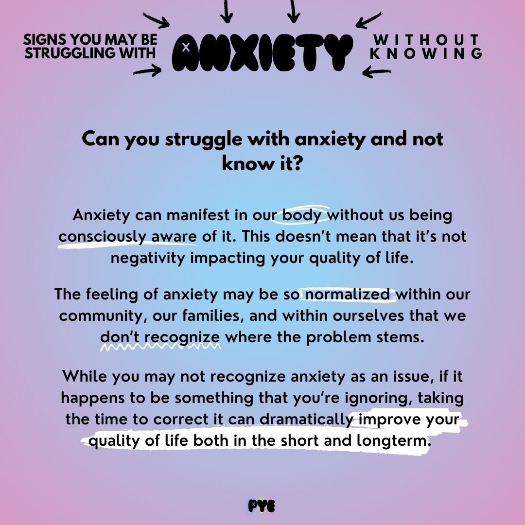 9 Signs That You May Be Struggling With Anxiety Without Knowing It ...