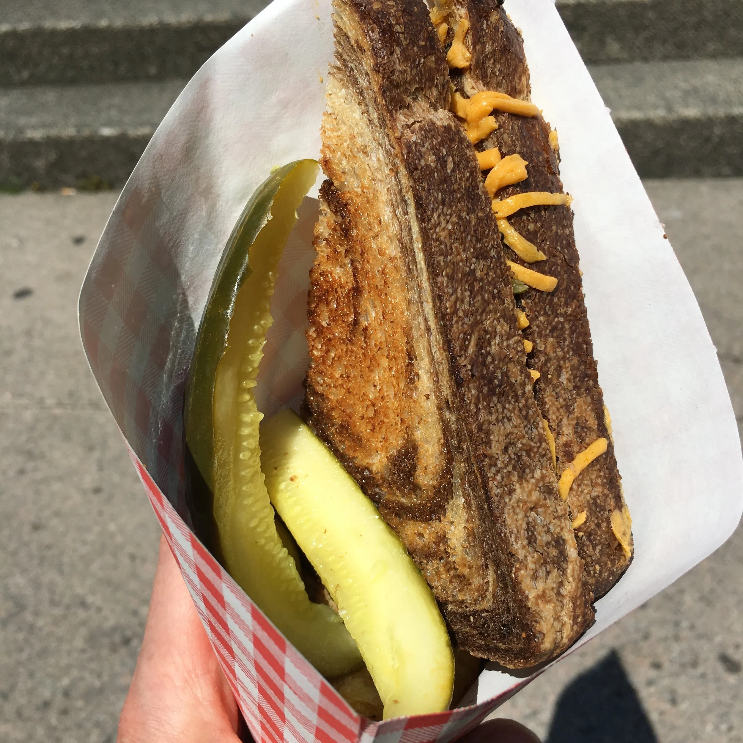 Mom's Grilled Cheese truck — Vegan Values