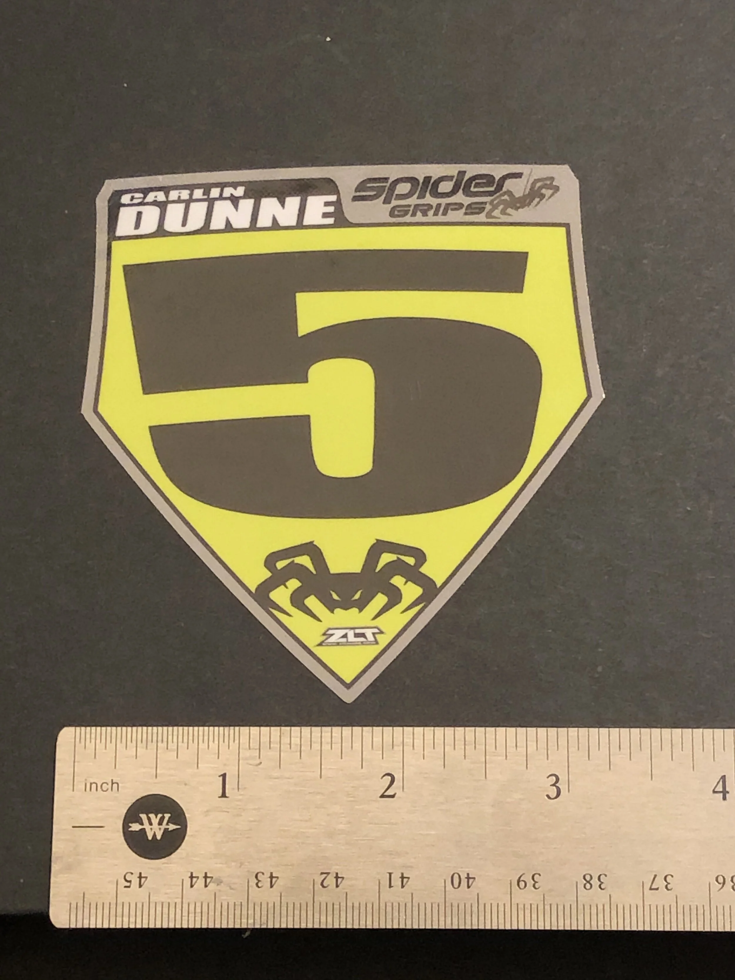 Spider Grips Dunne Sticker