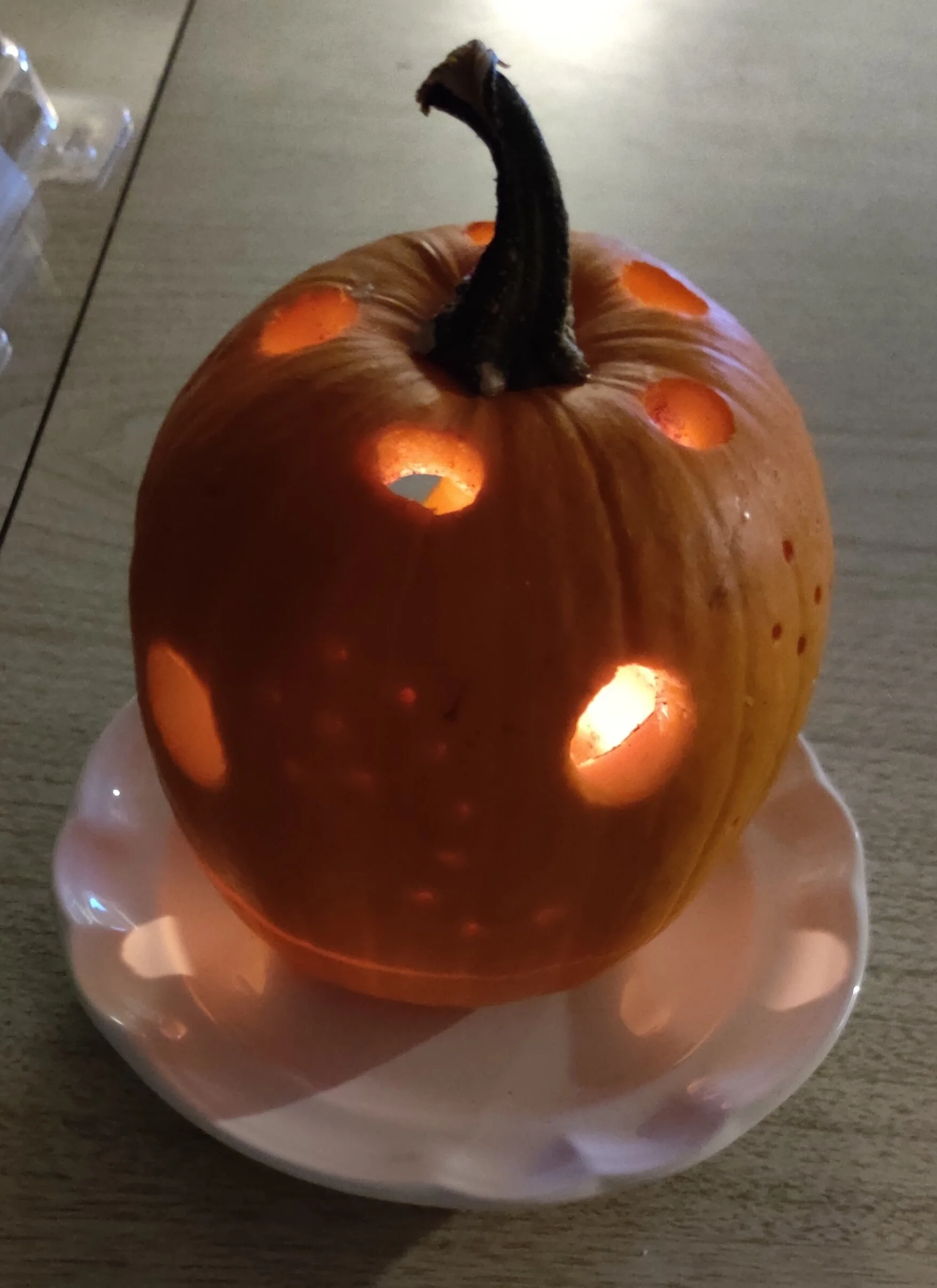 Parallel Guide; Pumpkin Scented Lantern