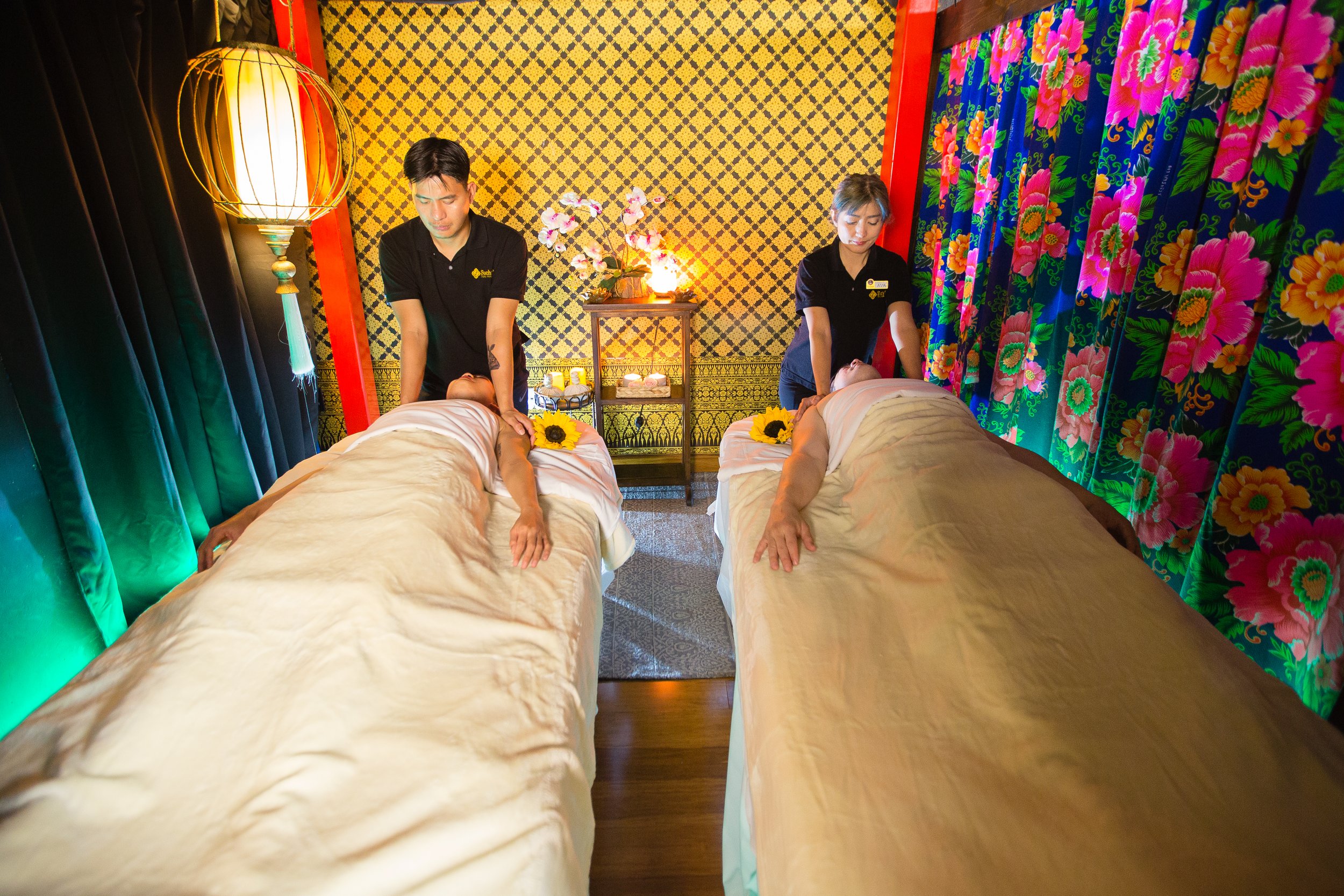 Suchada offers specialized massage services 