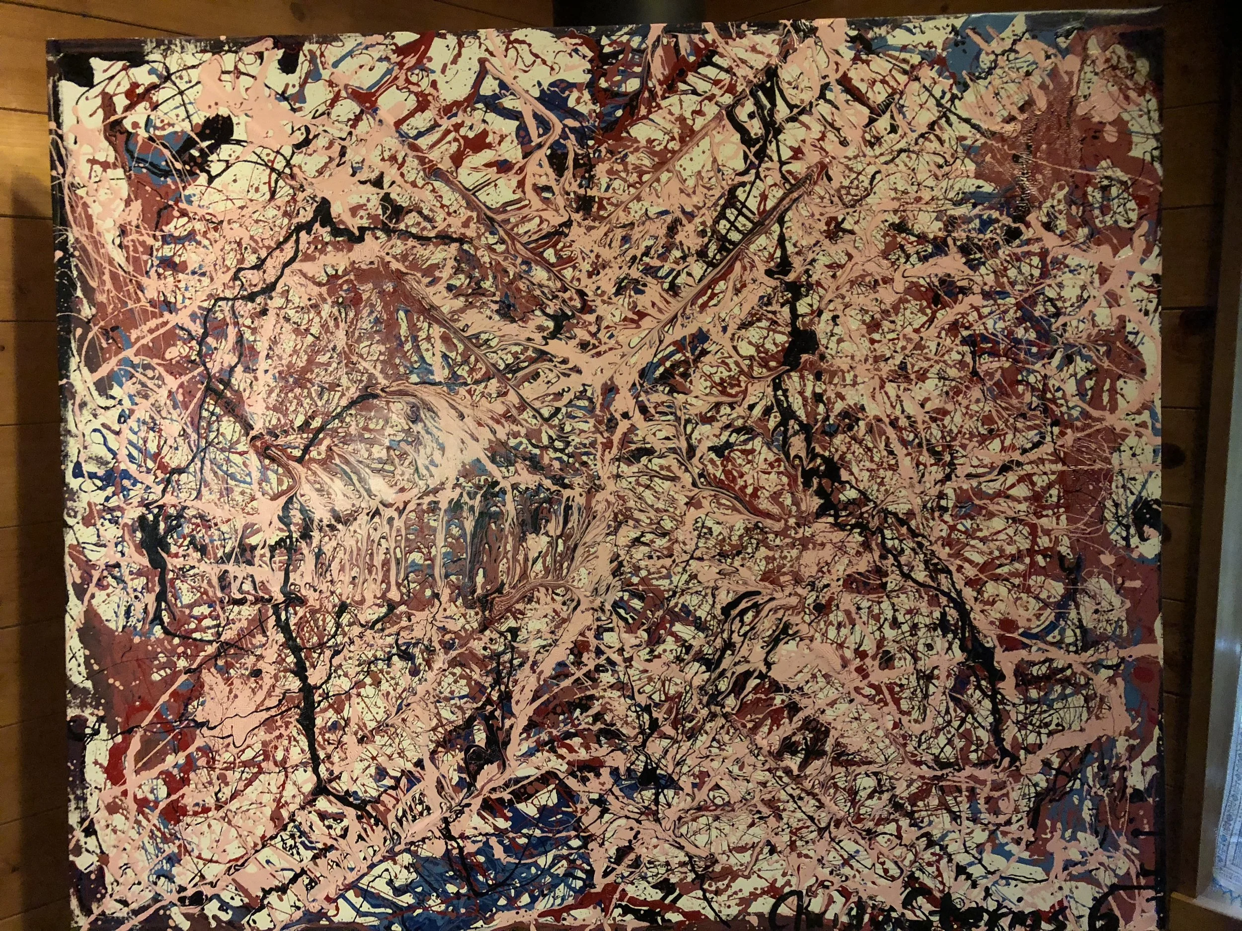 No. 6 Basking Robbins 88 x 100 cm Sold Jill Vieth (Nantucket, MA, 1000 USD)
