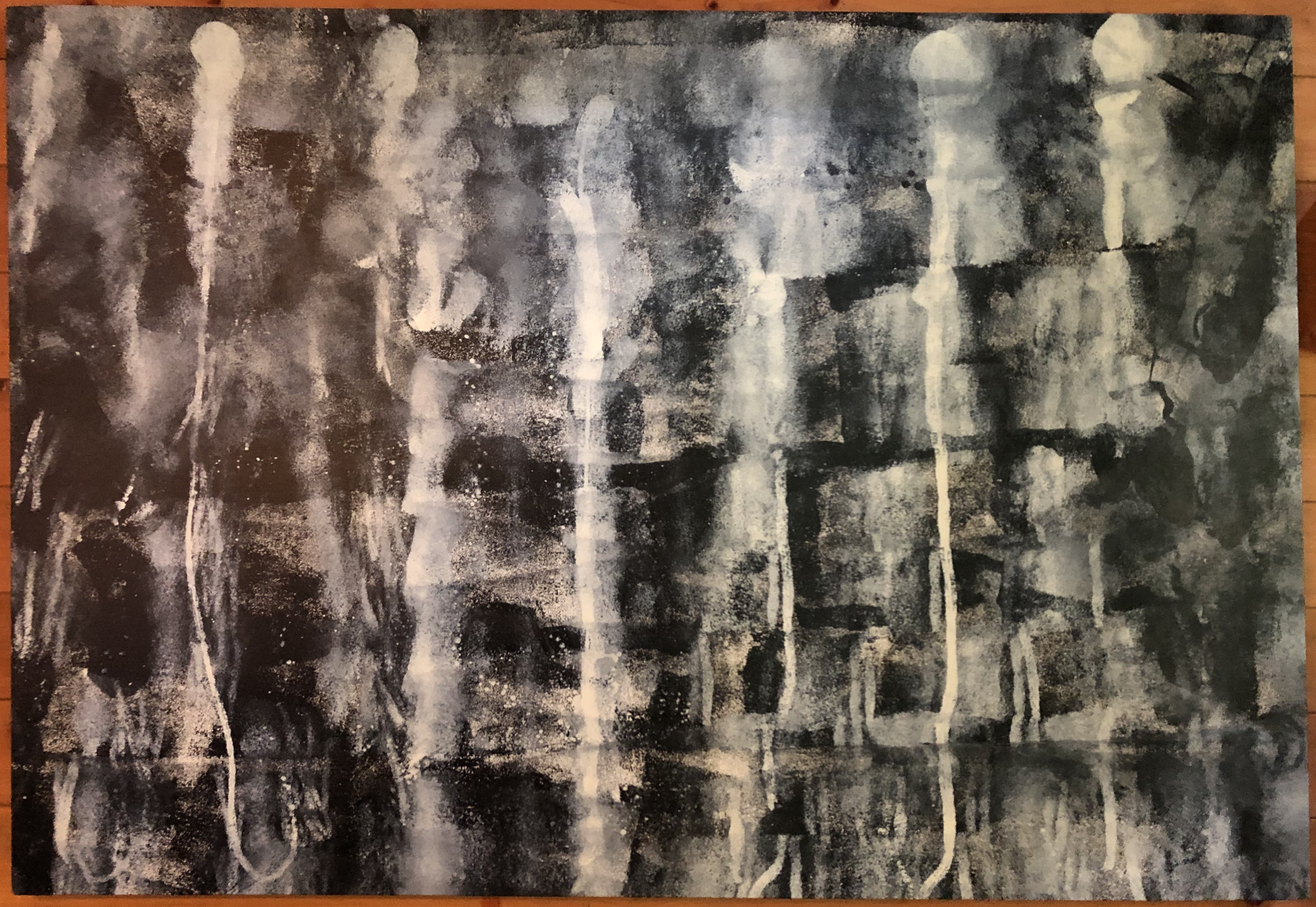 No. 22 No Light Without Dark, P60 size 90 x 131 cm