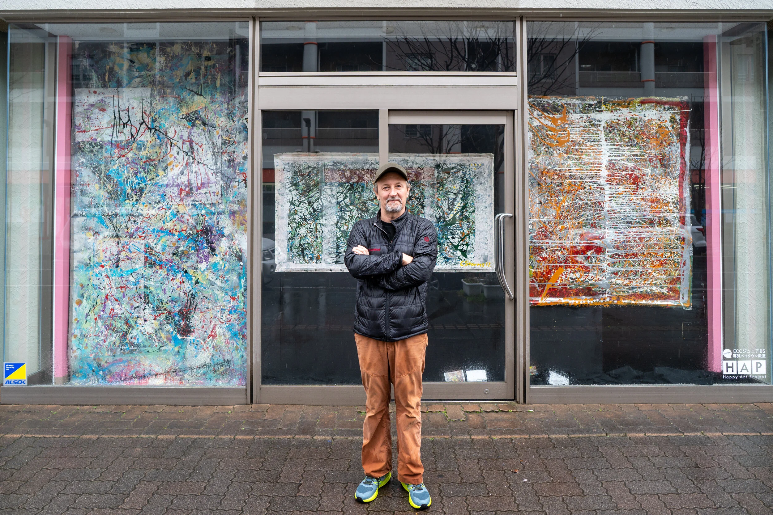 Christian Storms Exhibition at HAP Happy Art Project, March 2020 