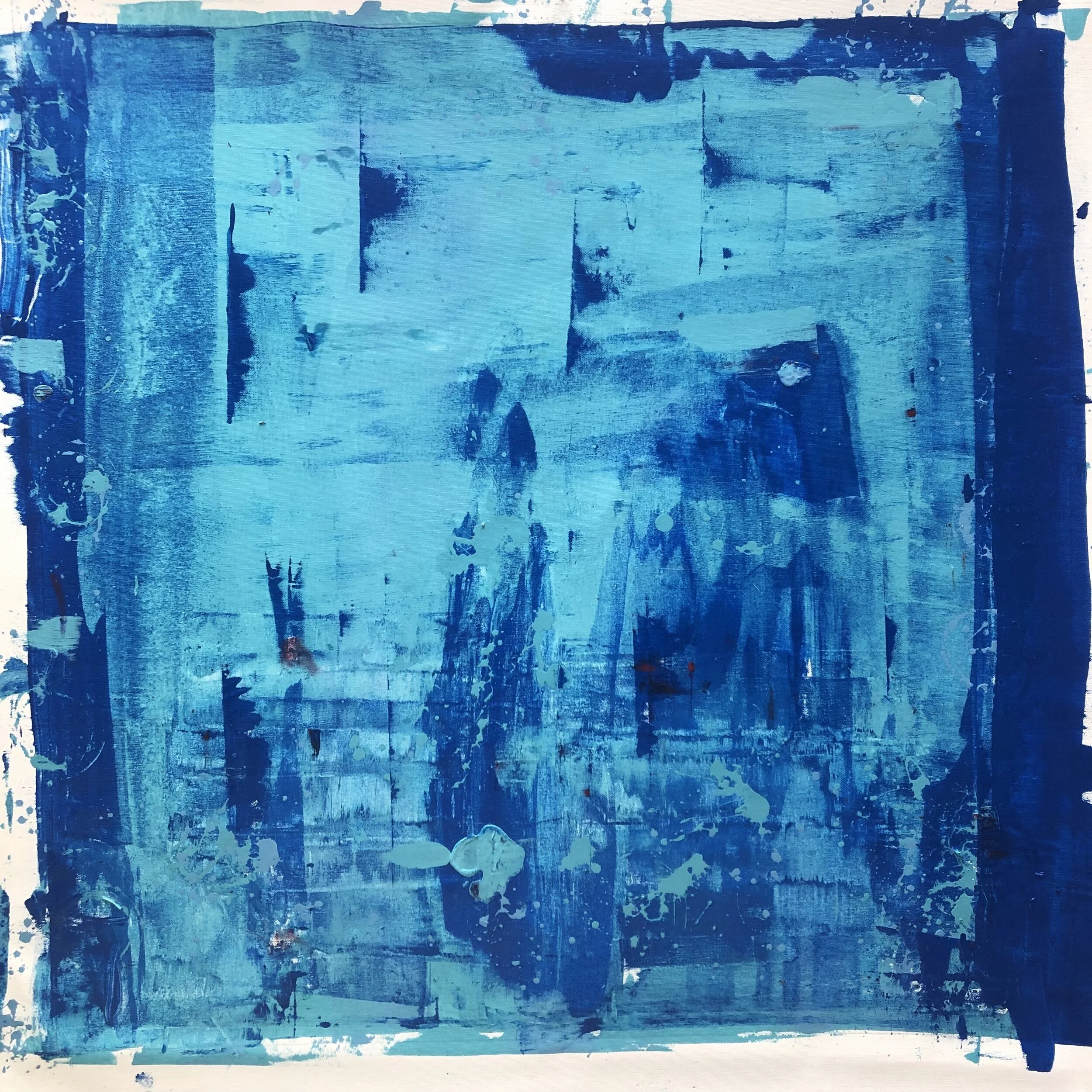 SOLD 80,000 yen to Amari-san No. 40 The Black Peter Series: See How Everything Lead Up to This Day, S25 80 x 80 cm