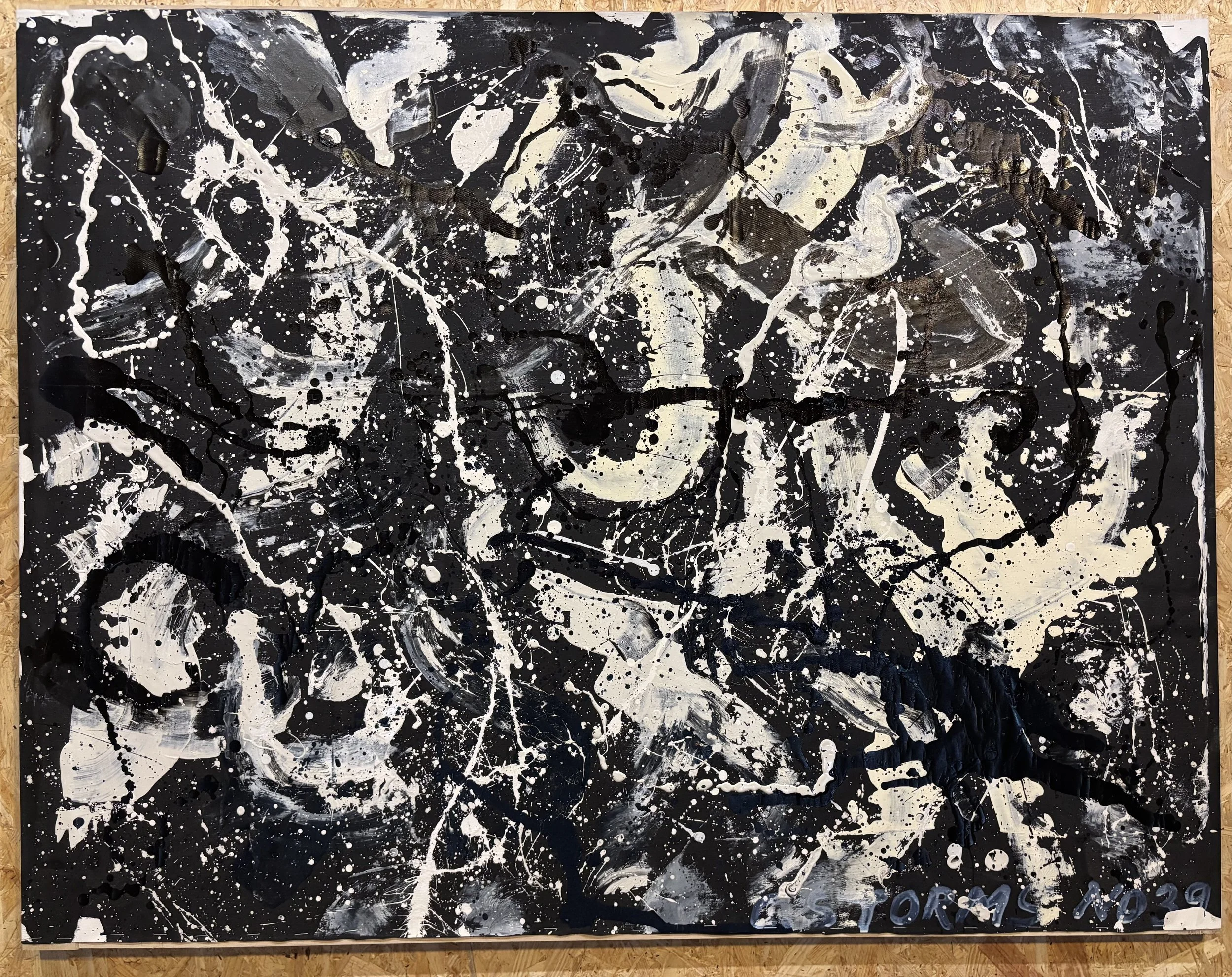 No. 39: Lolling Koi Versus the Orgasmatron, 130 x 90 cm 