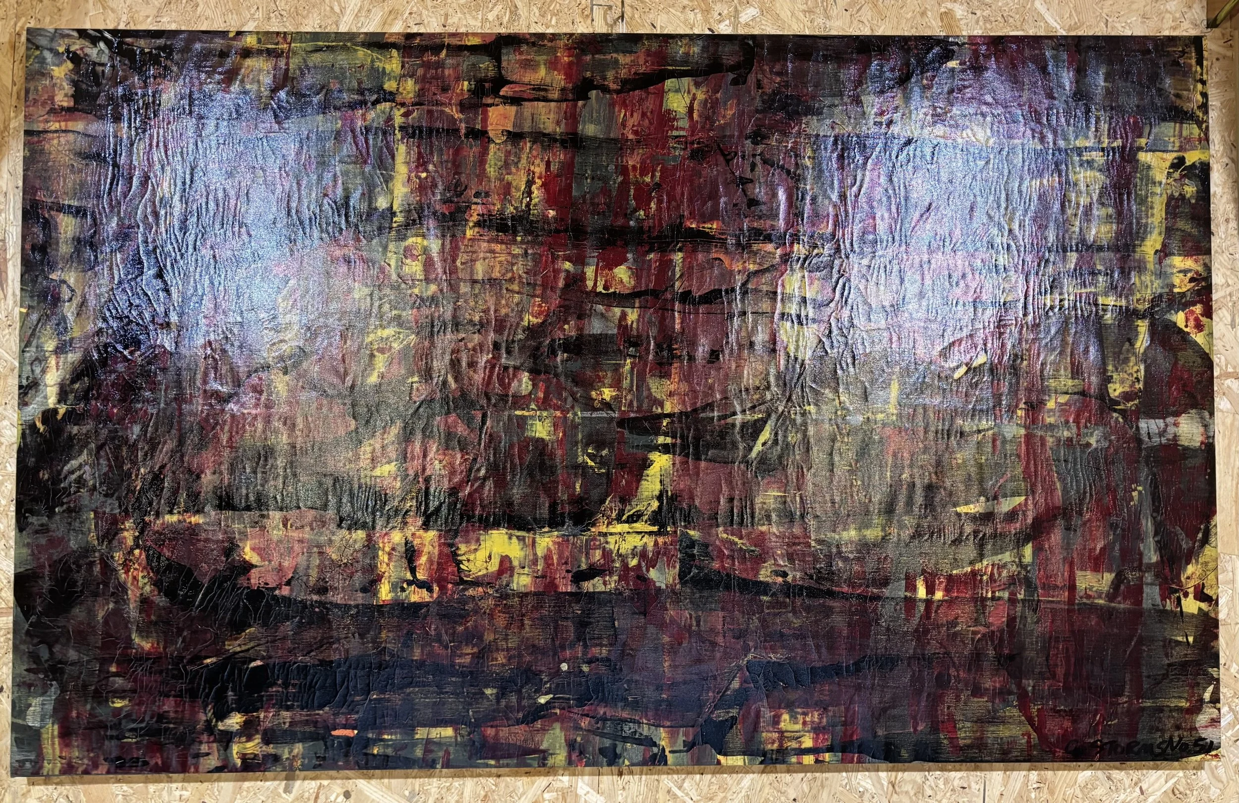 No. 51 2022: Ode To Joy, 80 x 140 cm