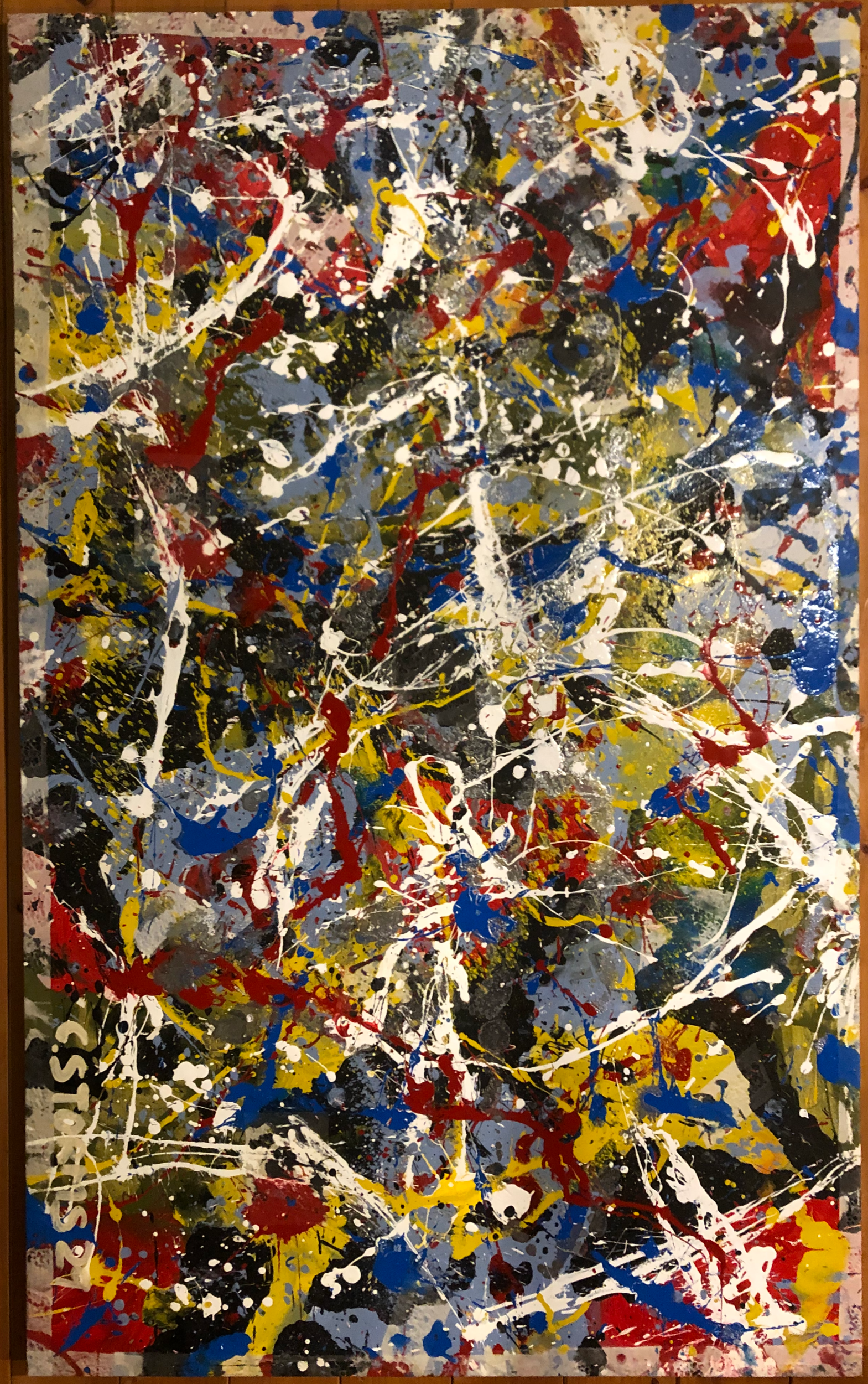 No. 29: Primary Colors, M60 130 x 80 cm