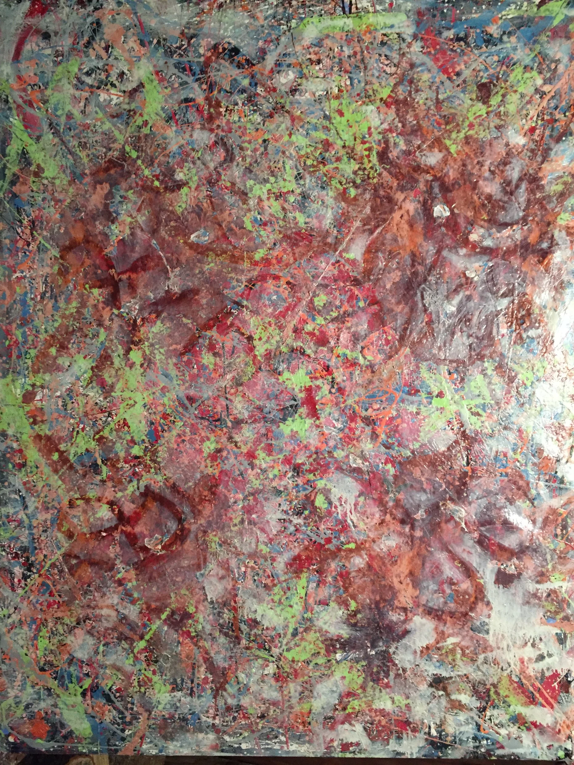 No. 8: In the Mist, F80 112 x 145 cm, Sold to singer Fuji Megumi and her daughter Yume