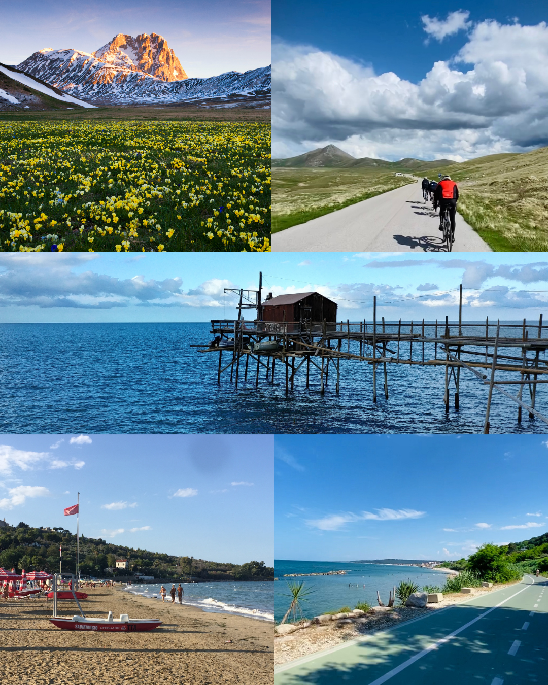 Discover Cycling Paradise: Abruzzo's Mountains and Coastline