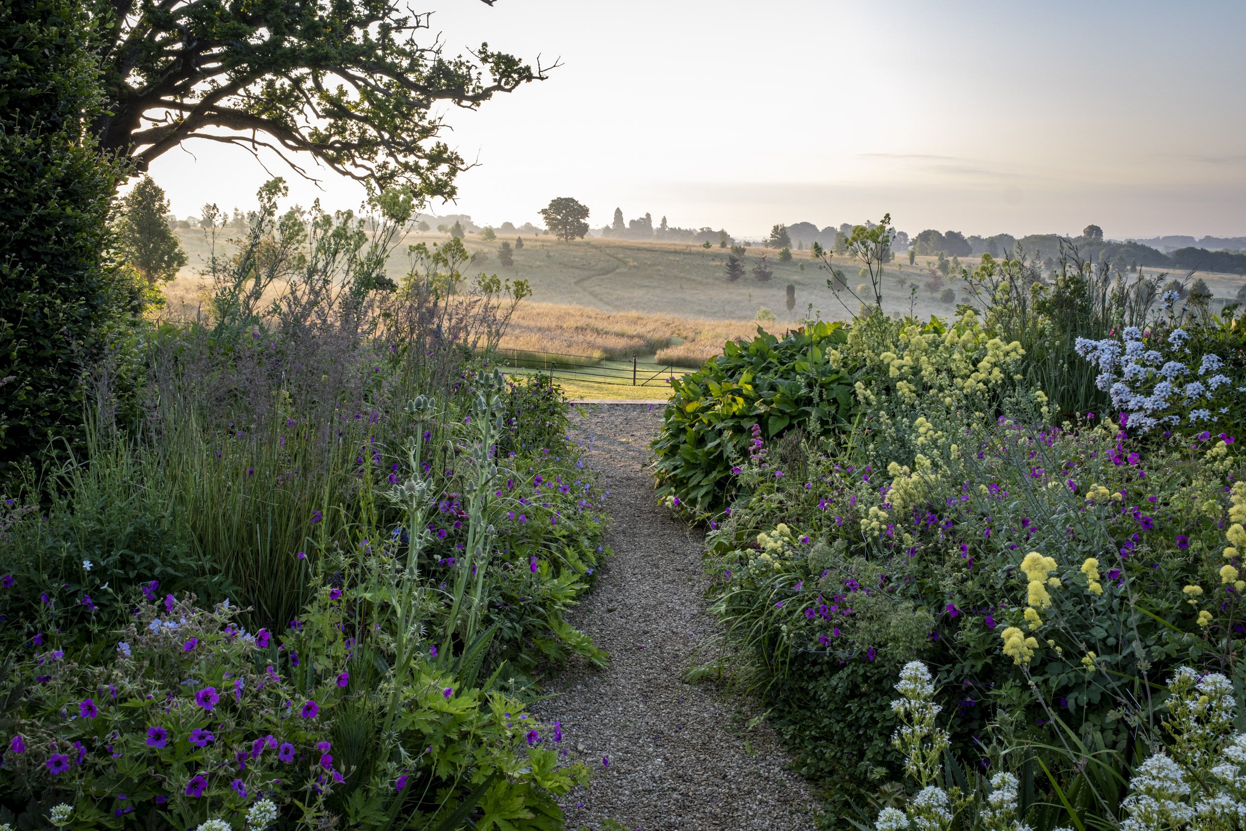 Broughton Grange Garden designed by Tom Stuart Smith, Oxfordshire