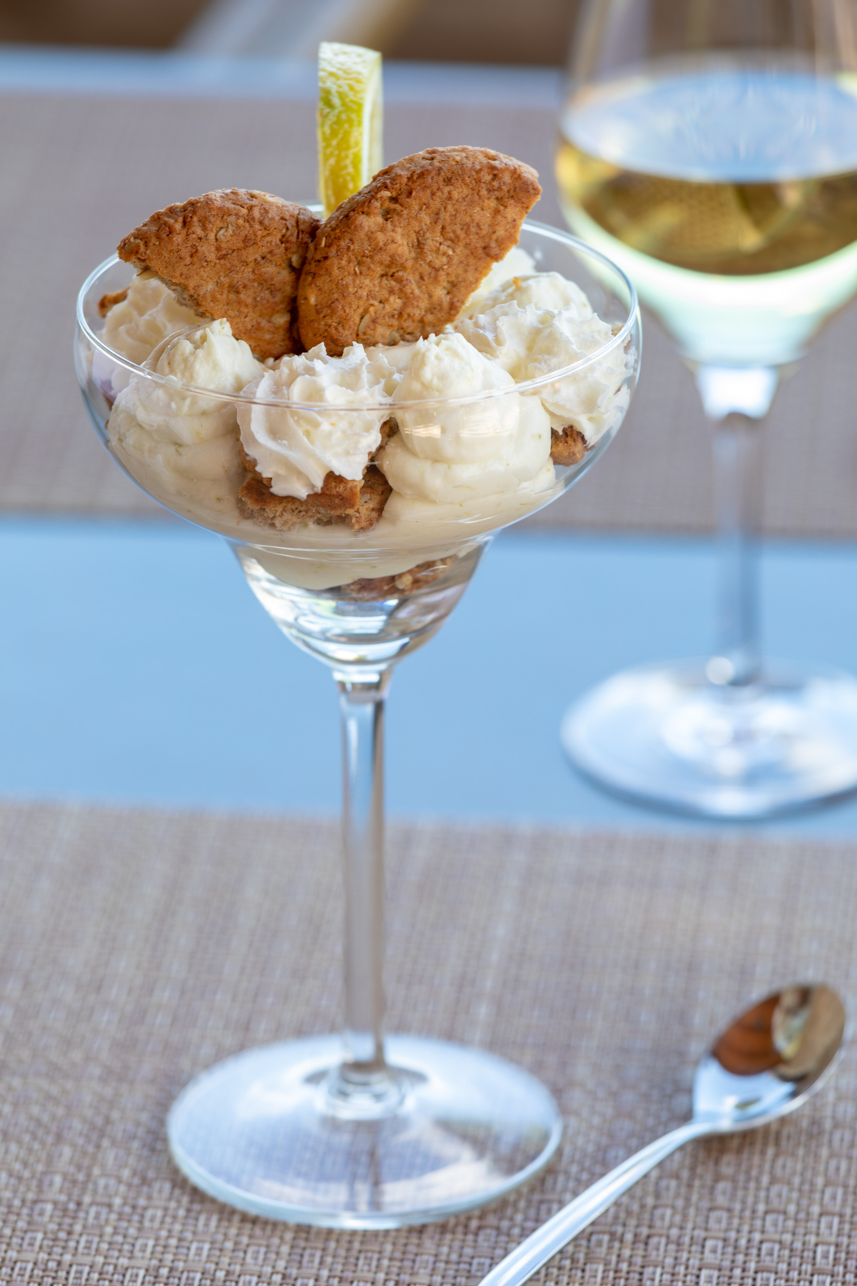 Dessert course Food Photography at Hotel in Le Marche, Italy