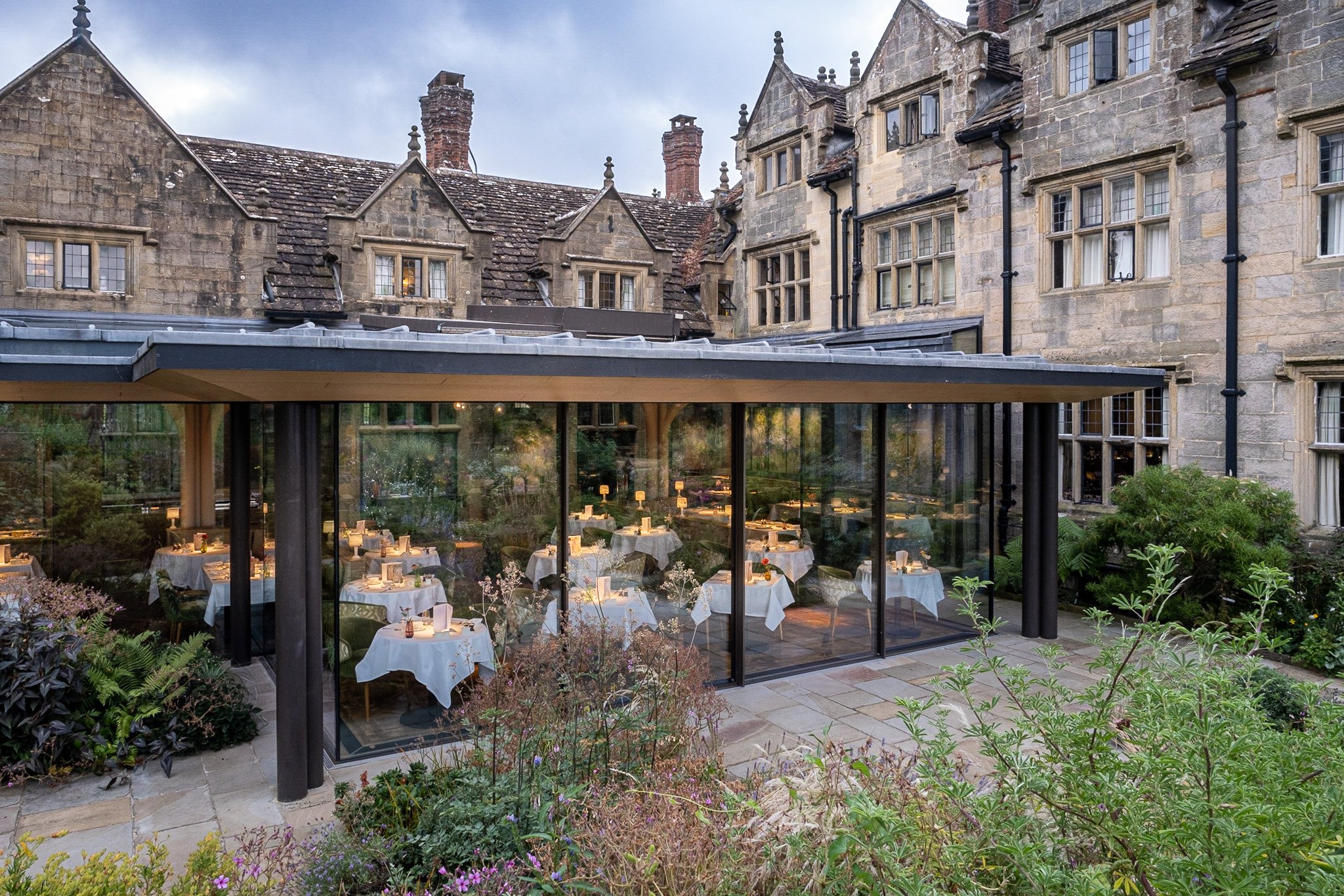 Restaurant Photography at Gravetye Manor