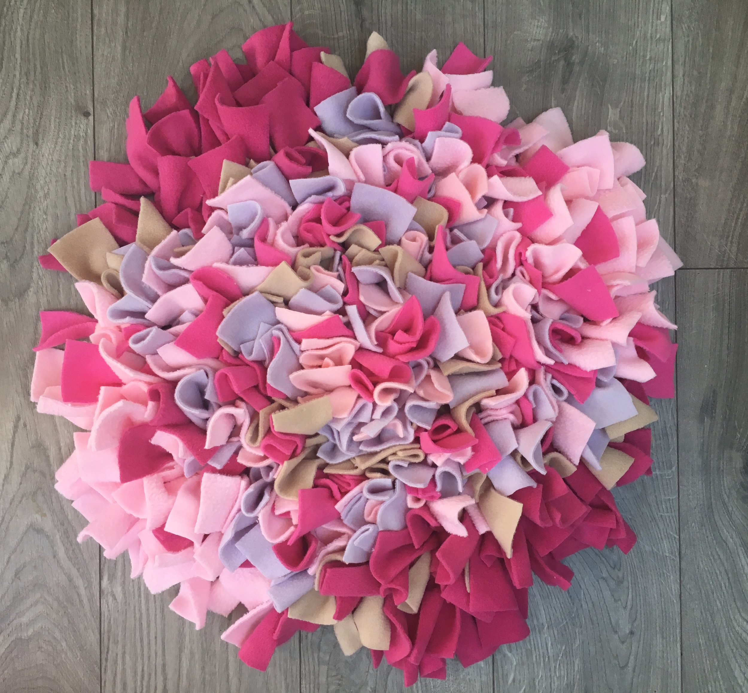 Snuffle Mat for dogs - Blue, Grey and Beige