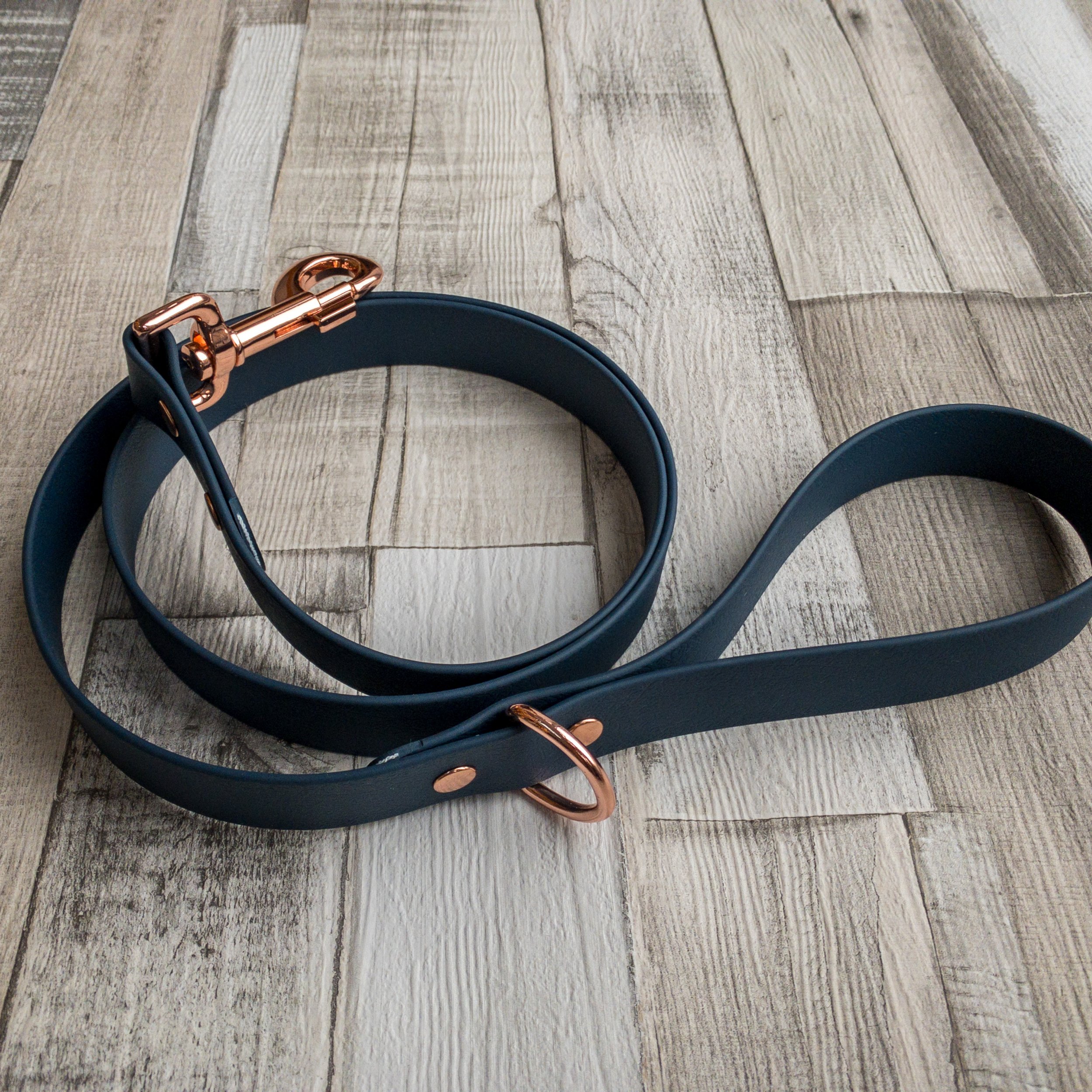 BIOTHANE® Kerosene Dog Lead, Waterproof Dog Lead, Vegan Leather Dog Lead, Wipe Clean, Durable