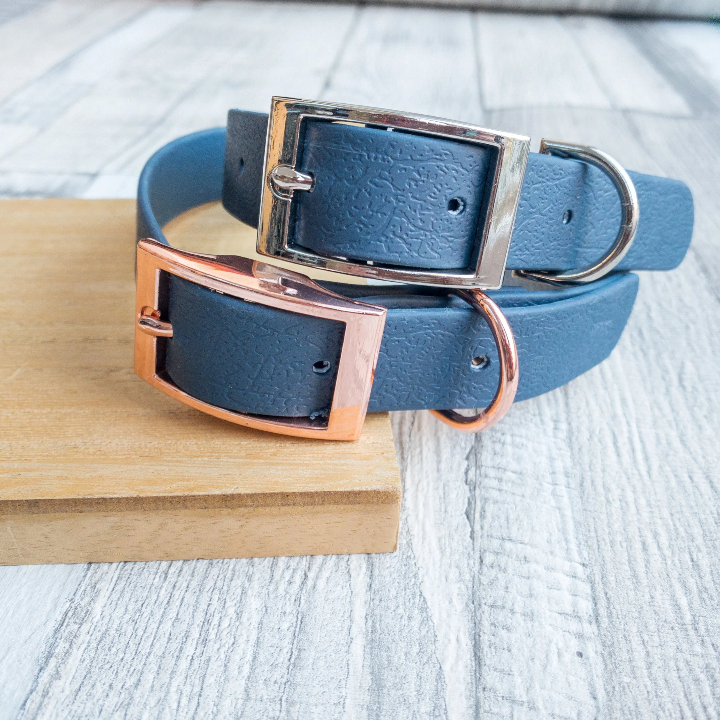BIOTHANE® Kerosene Waterproof Dog Collar - Biothane Dog Collar - Vegan Leather Dog Collar