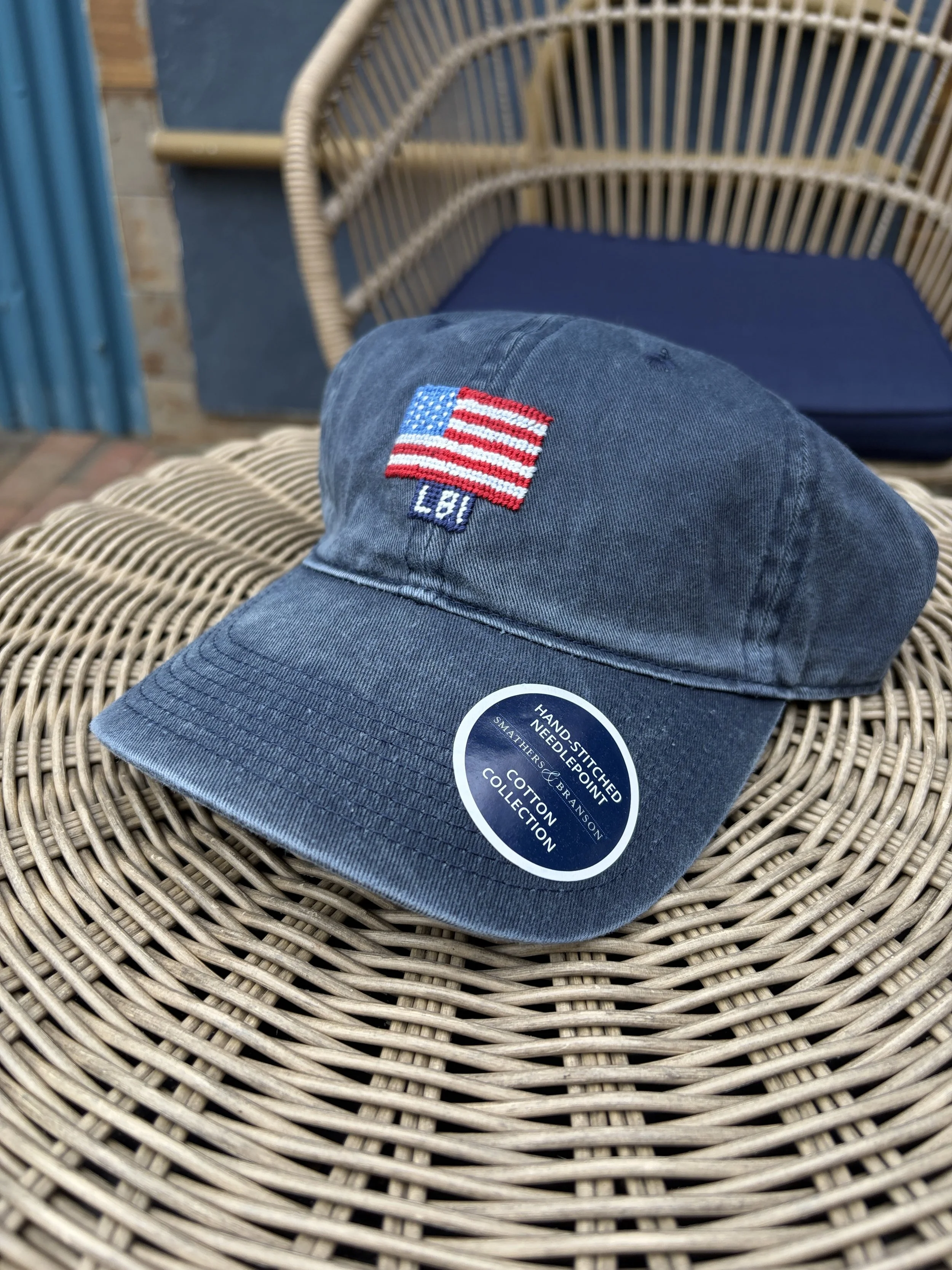 S&B LBI American Flag Hat