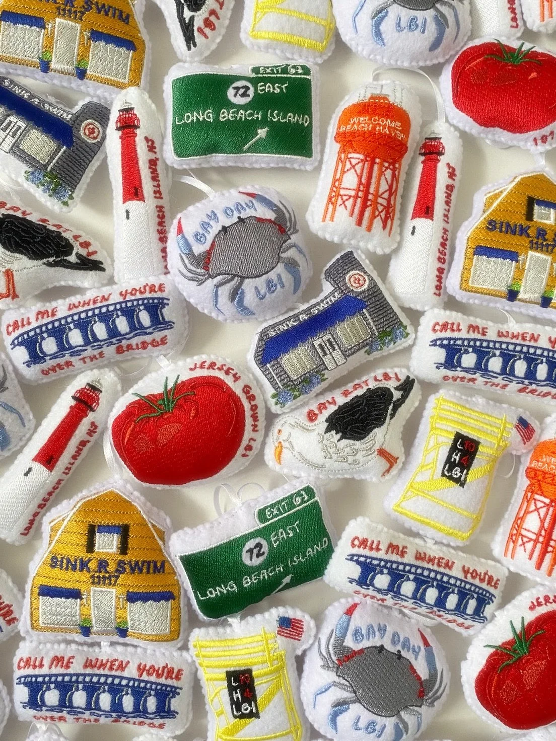 Could Never Make Me Pick a Favorite // Custom Sticker Ornamnets Handmade Just For SRS // Shops Open Dec 11-23rd Daily 10-5 &amp; 24/7 at Sinkrswimlbi.com