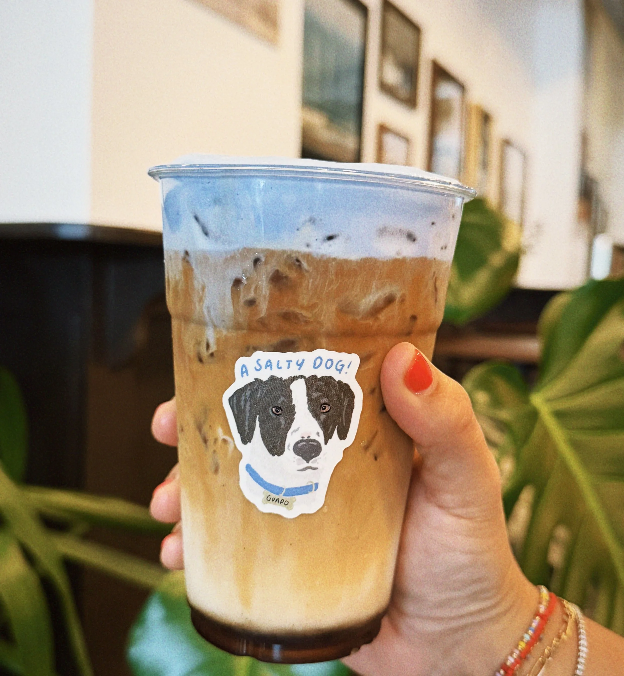 The @sinkrswim_lbi x @guaposlbi Sticker Collab You&rsquo;ve Been Waiting For!!! // The Goodest Boy &amp; the Saltiest Dog // Exclusively in the Sticker Machine at SRS &amp; Maybe a Few Floating Around Guapo&rsquo;s This Weekend // Designed by @a.cros