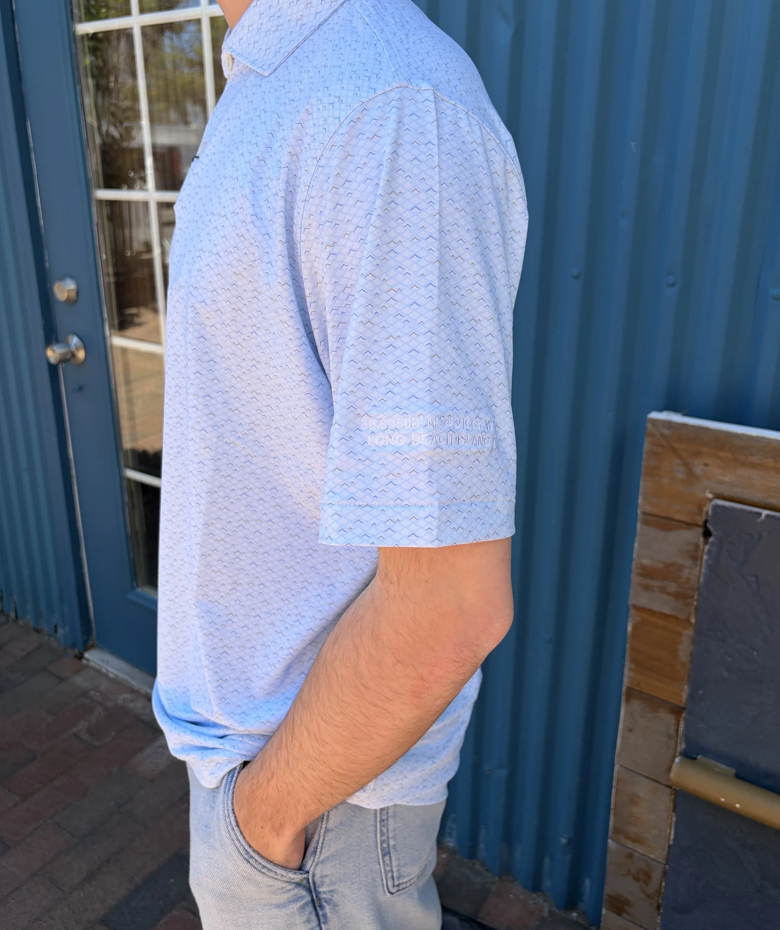 Peter Millar X SinkRSwim LBI Coordinates Polo