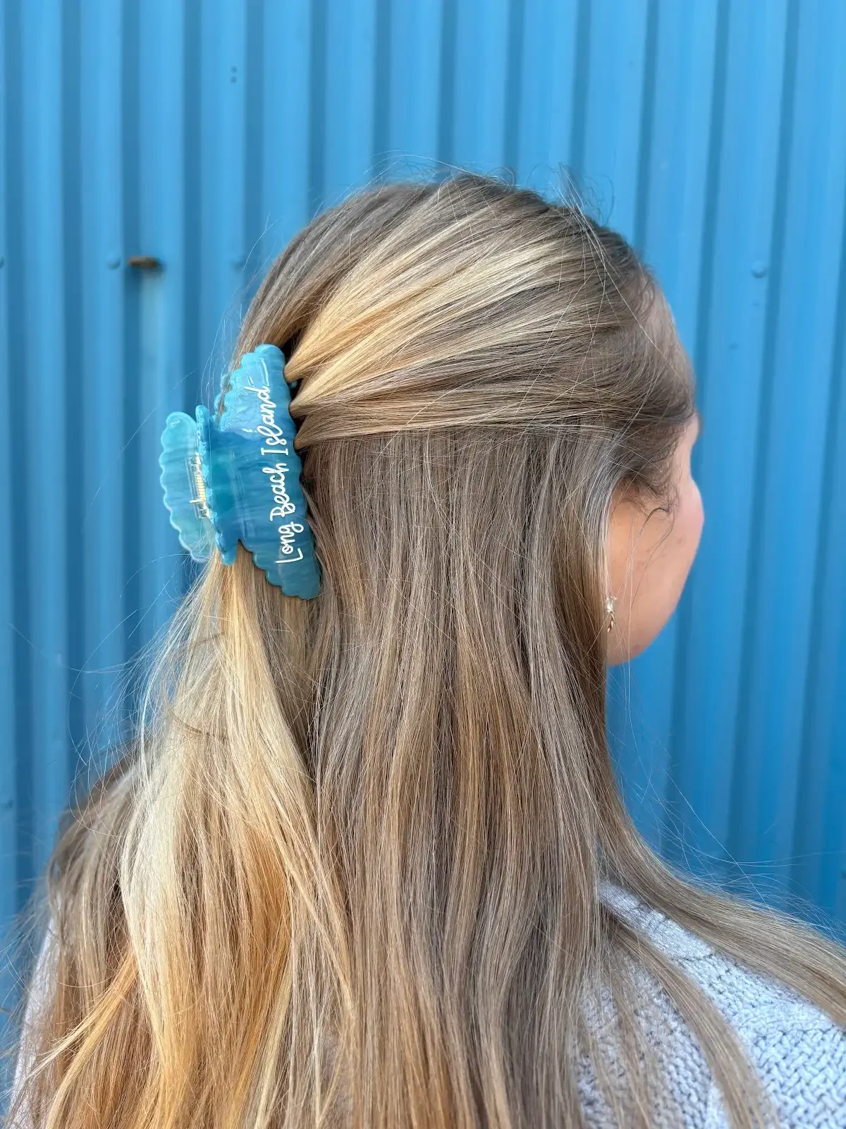 Long Beach Island Hair Clip