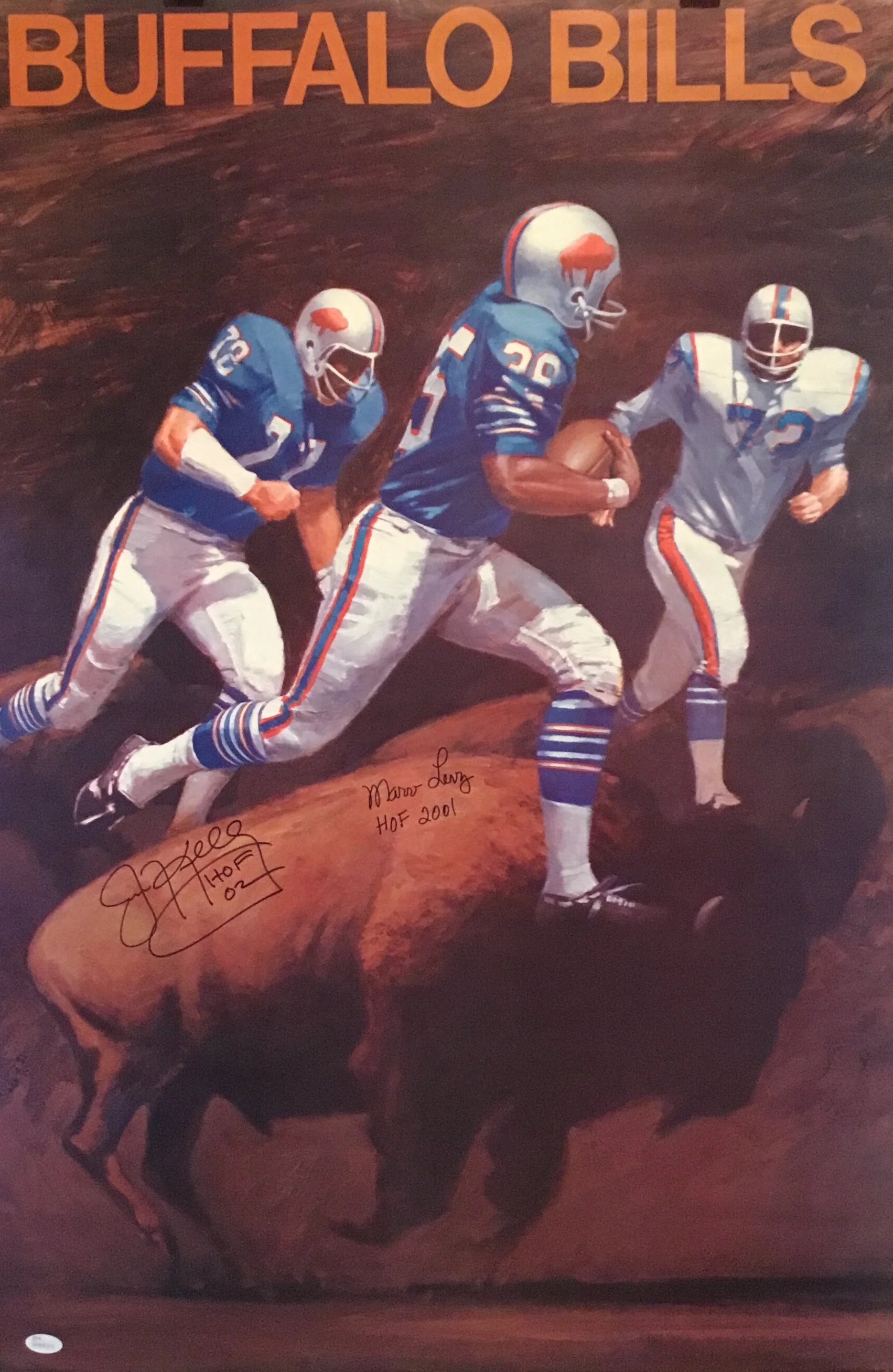 Buffalo Bills 1970 (autographed)