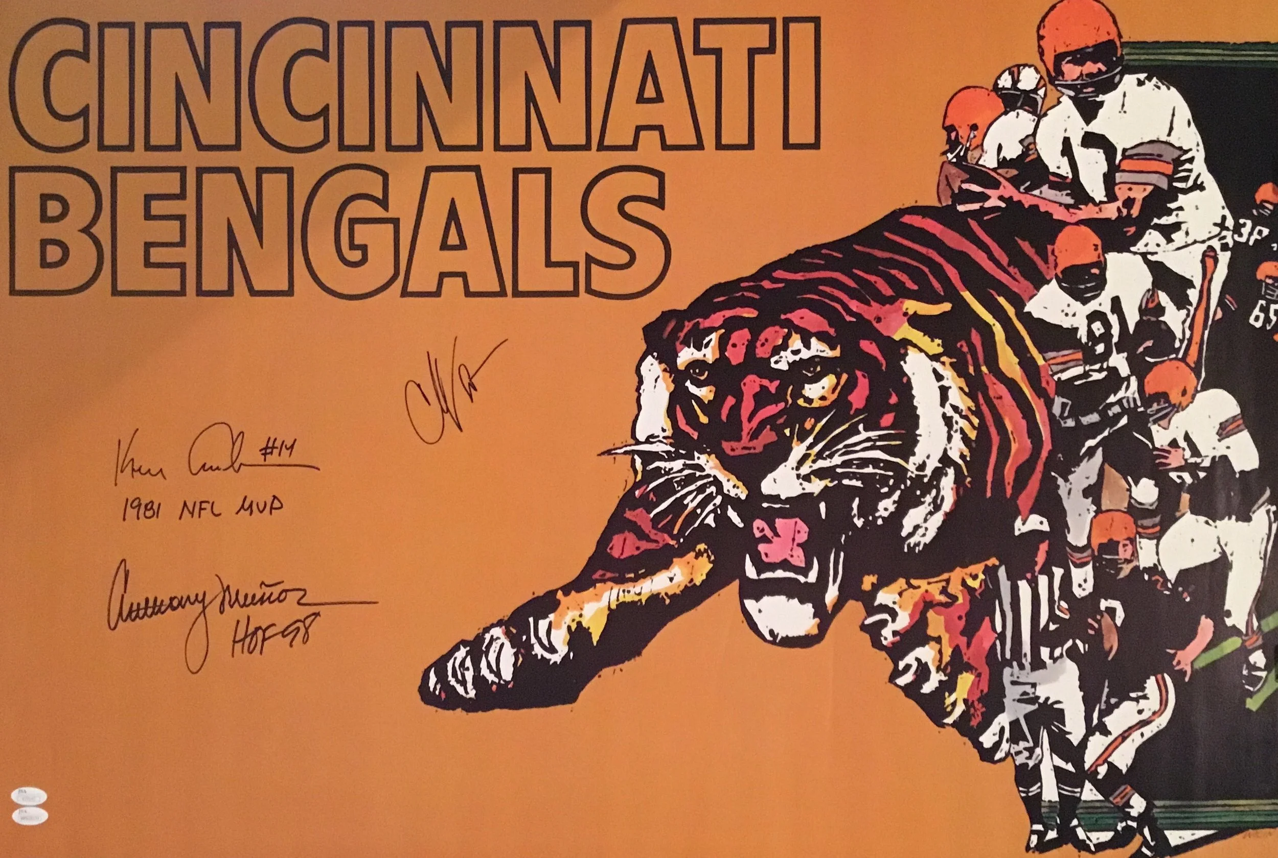Cincinnati Bengals 1970 (autographed)