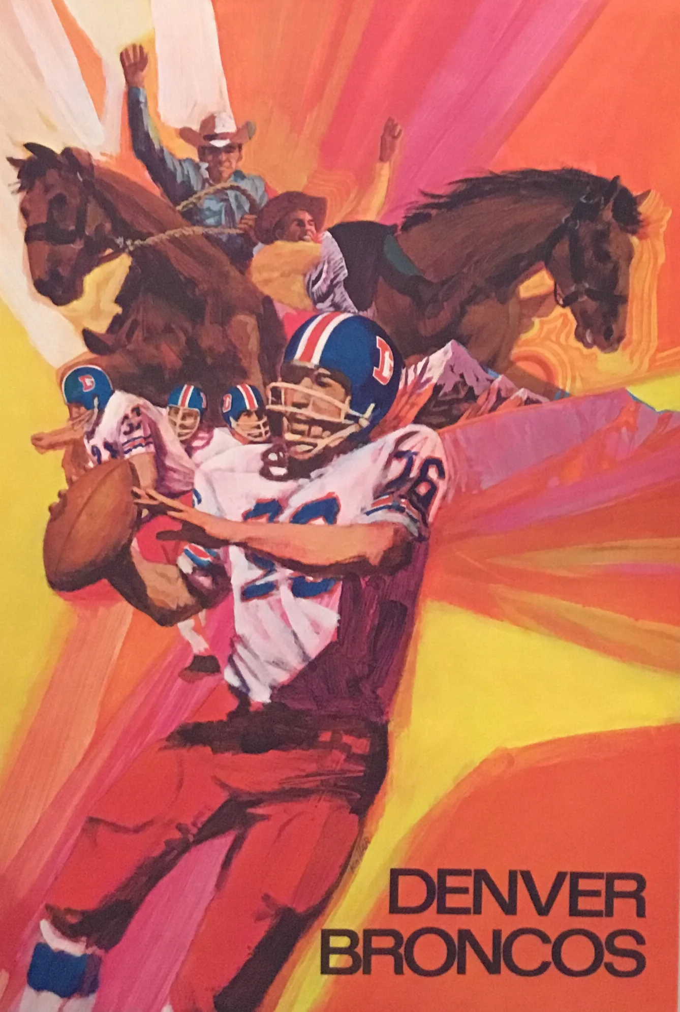 Denver Broncos 1970 (unsigned)
